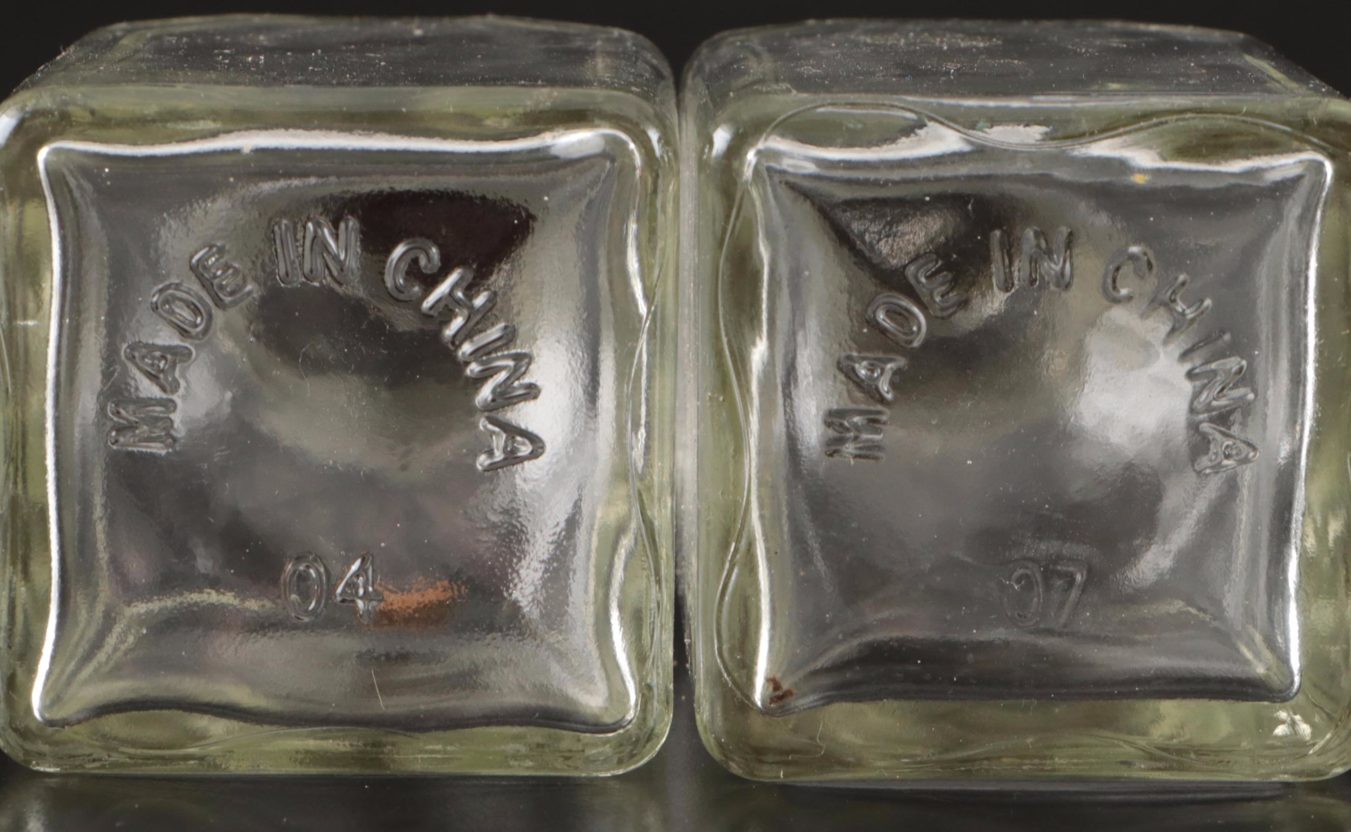 Glass Cruets, Silver Tone Candle Holders, and More Table Accessories