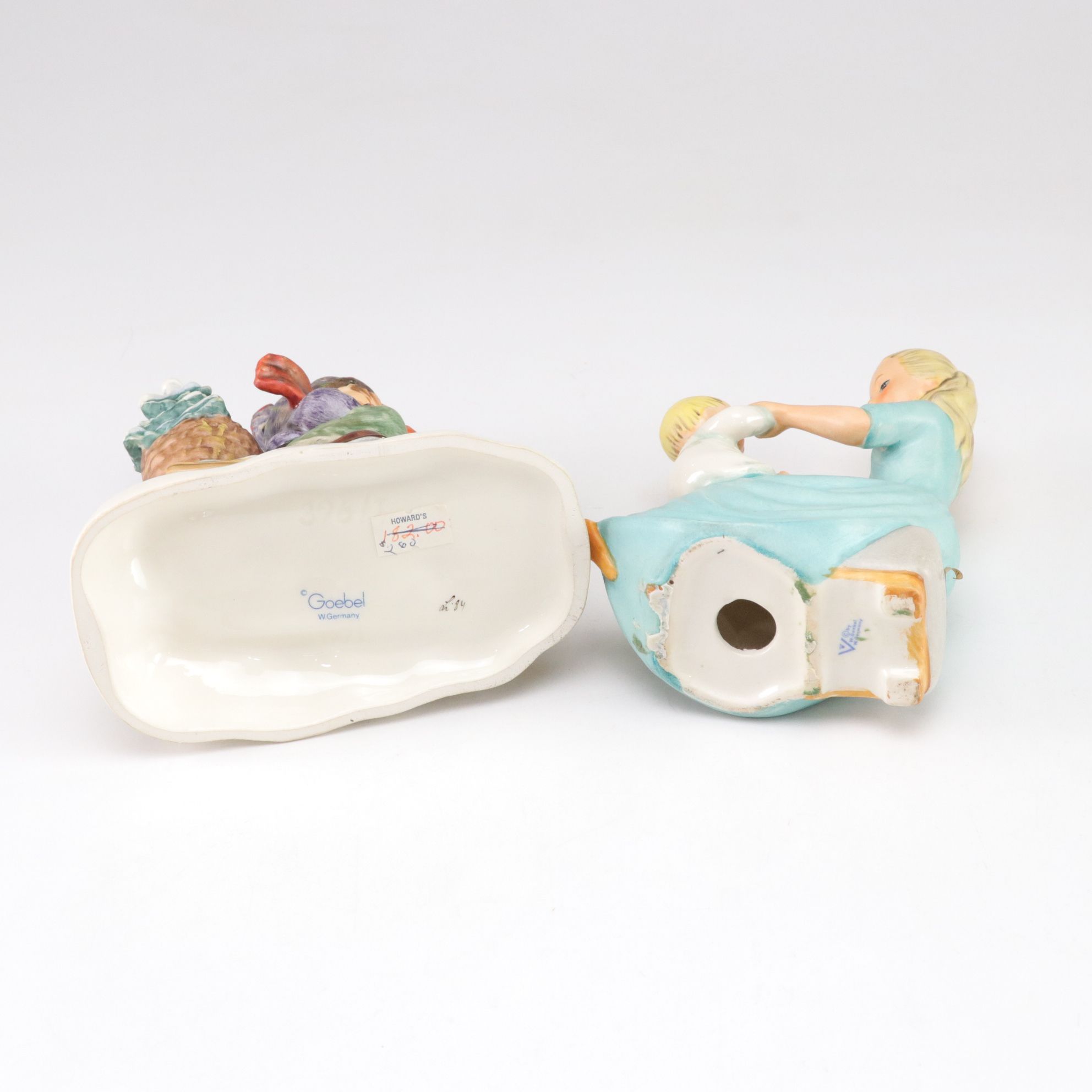 Goebel "Rock-a-Bye Baby" and "Ride into Christmas" with More Hummel Porcelain