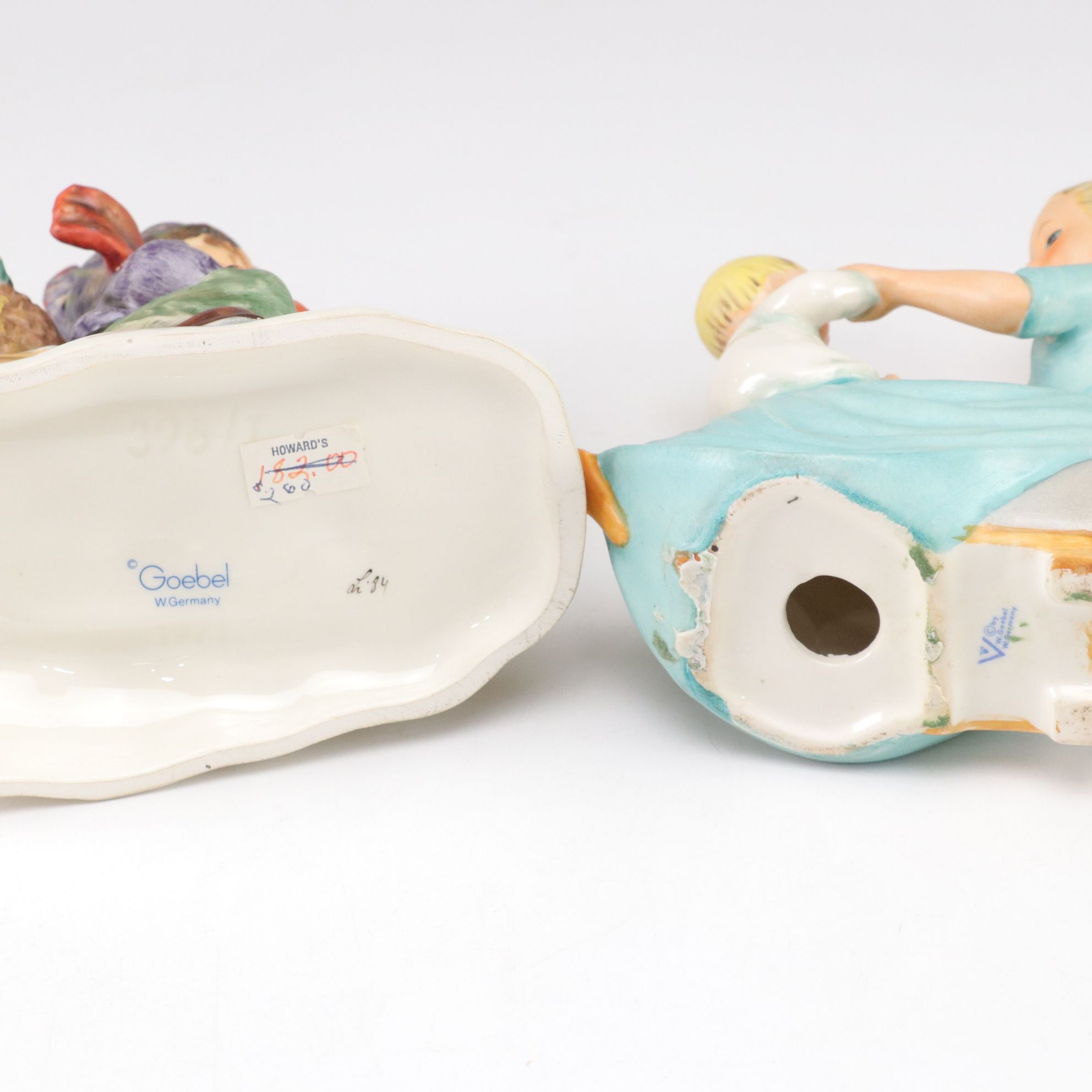 Goebel "Rock-a-Bye Baby" and "Ride into Christmas" with More Hummel Porcelain