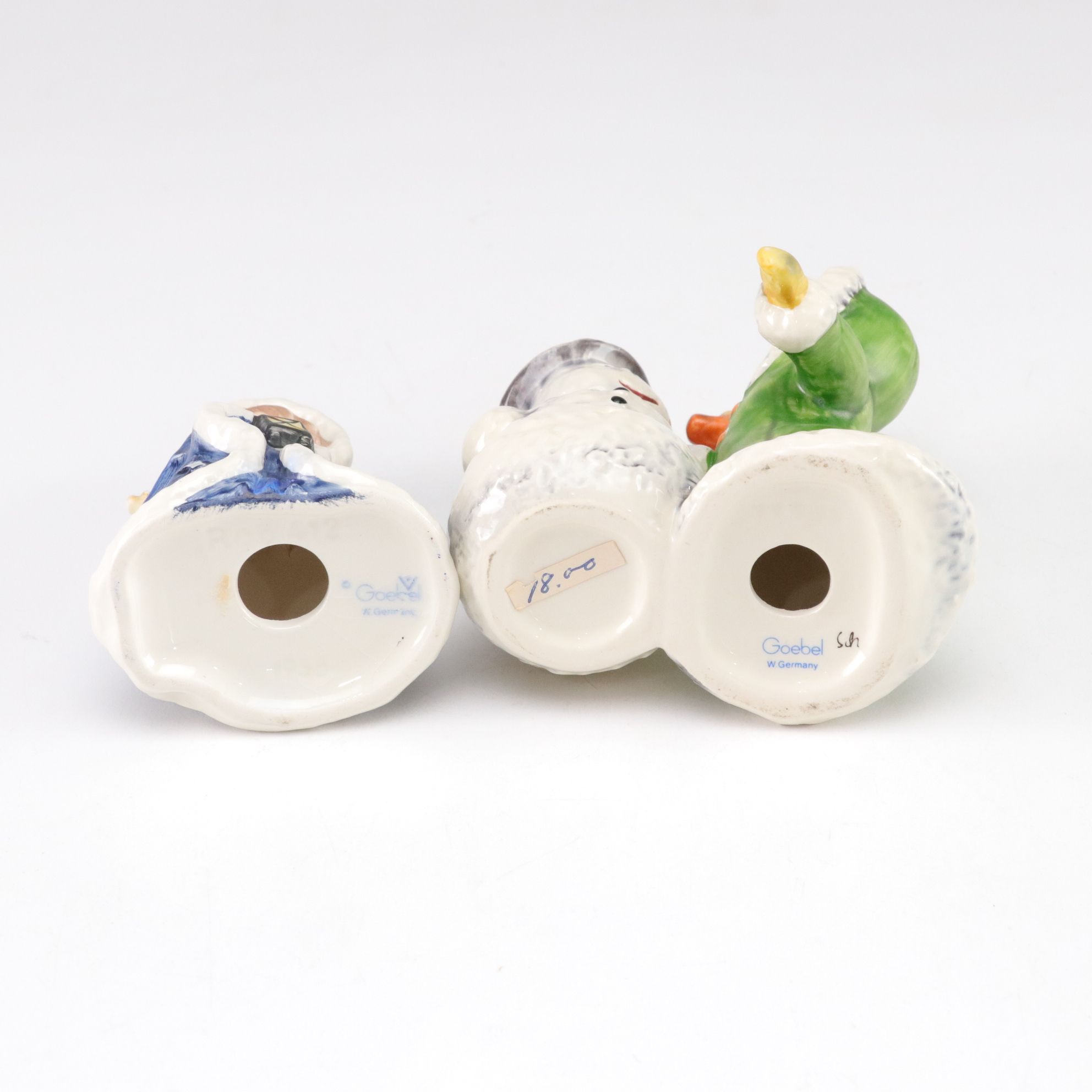 Goebel "Rock-a-Bye Baby" and "Ride into Christmas" with More Hummel Porcelain