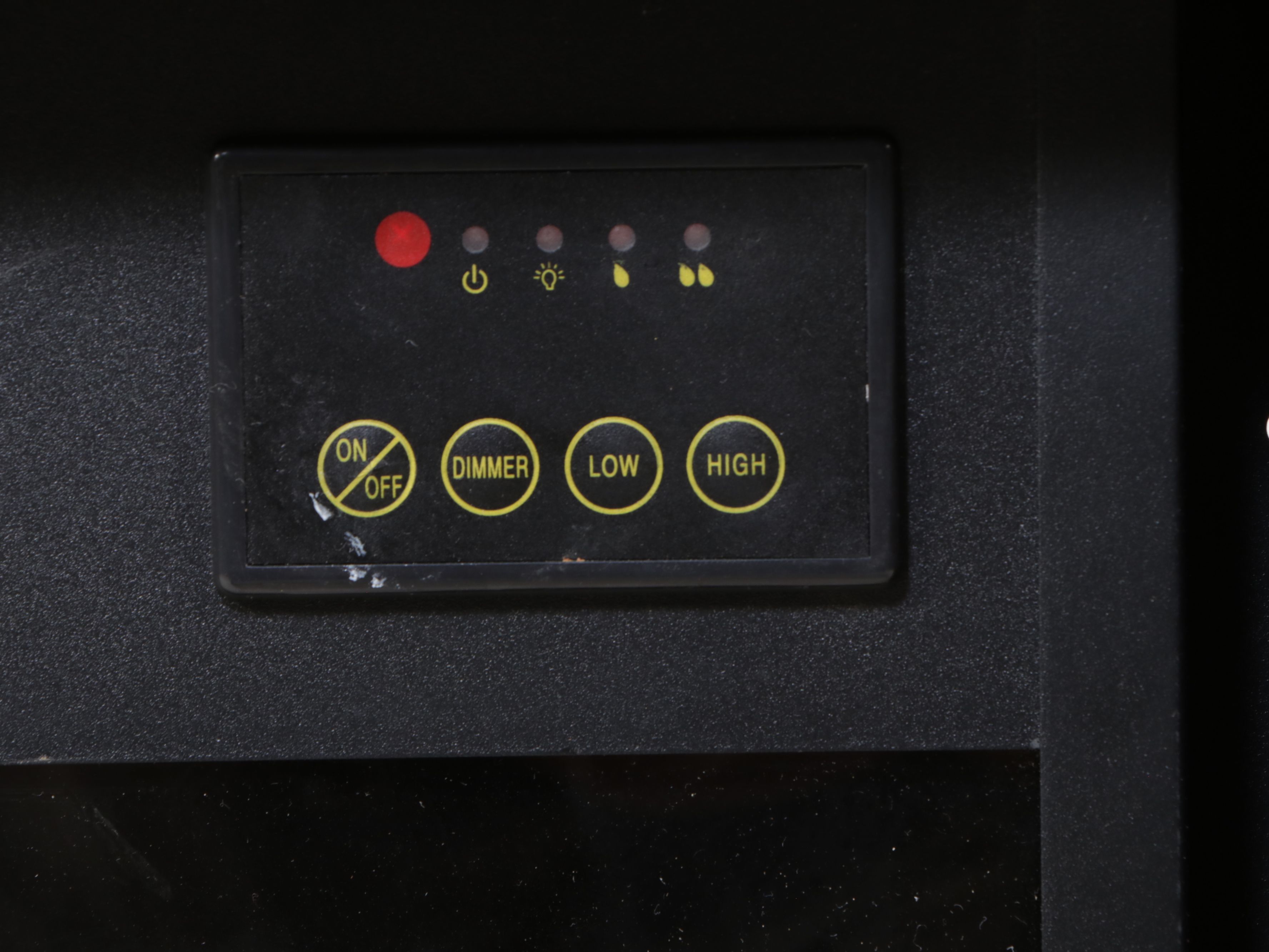 Mahogany Veneered Electric Fireplace and Media Cabinet