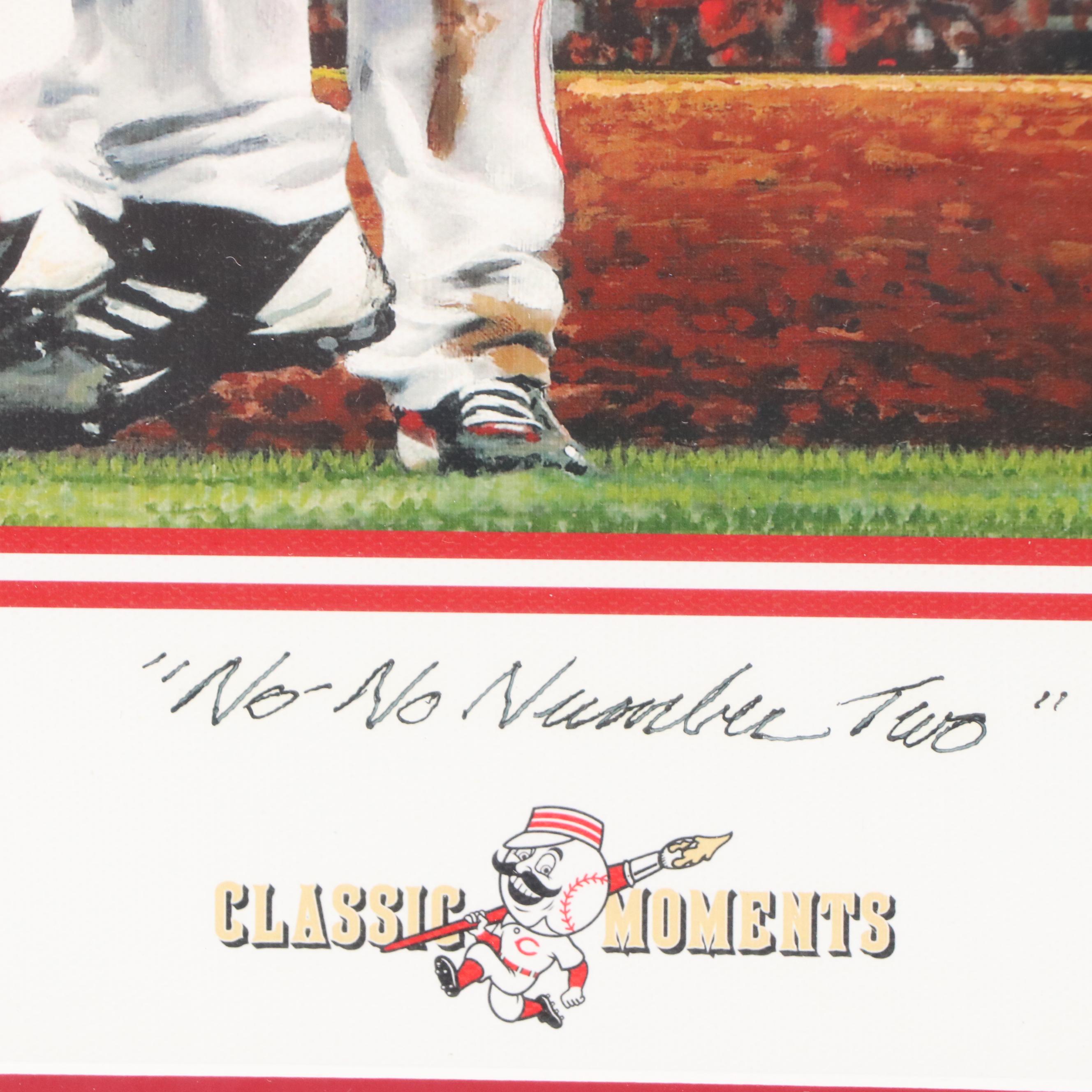 Bill Purdom Cincinnati Reds Giclée "No-No Number Two," 2013