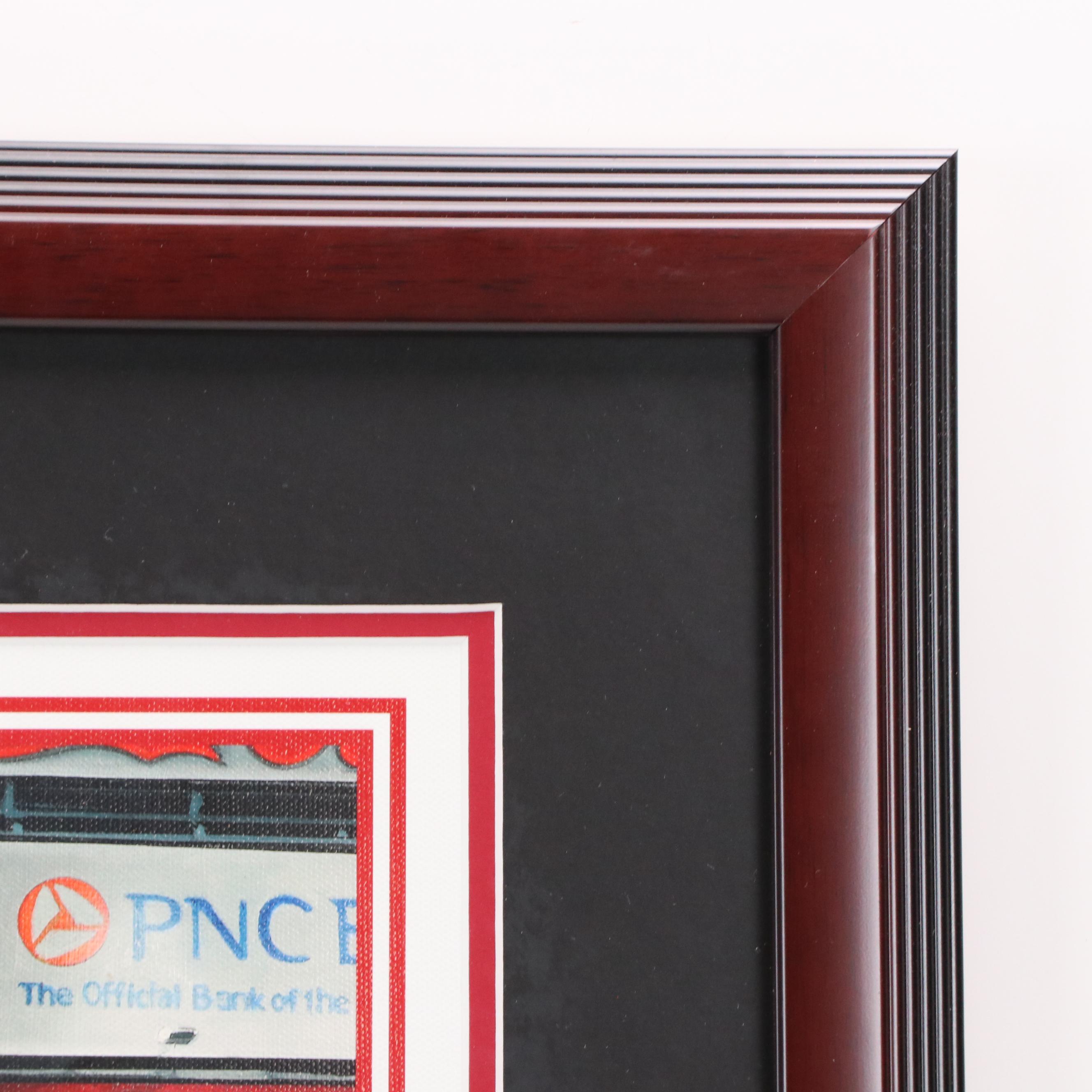 Bill Purdom Cincinnati Reds Giclée "No-No Number Two," 2013