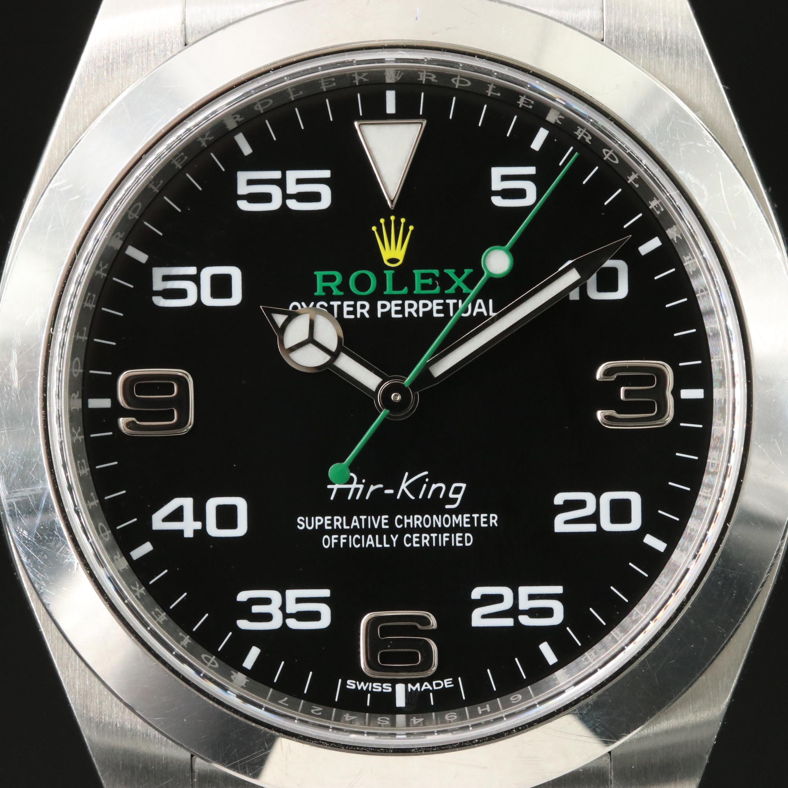 Rolex Oyster Perpetual Air-King Model 116900 Stainless Steel Watch