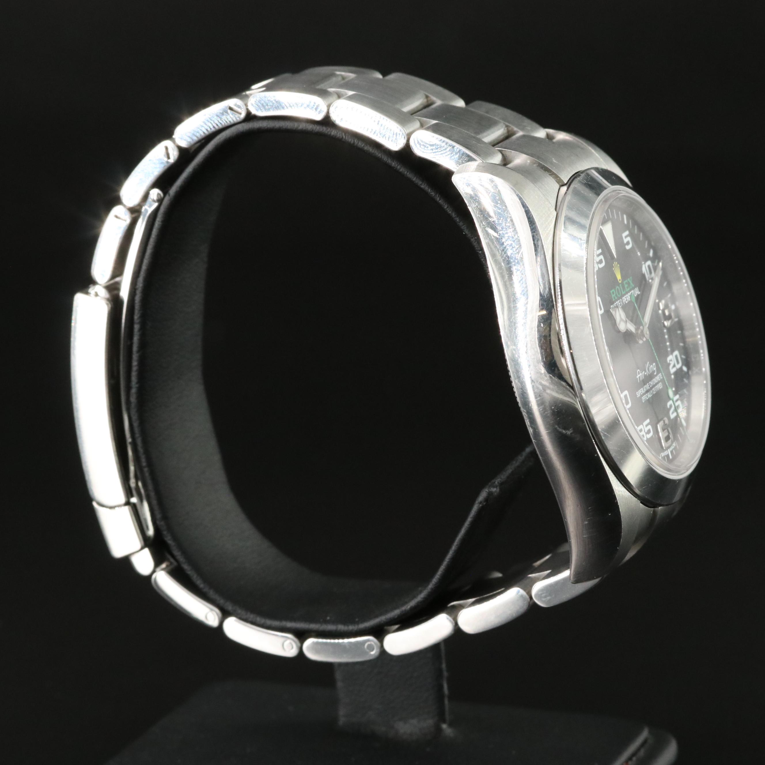 Rolex Oyster Perpetual Air-King Model 116900 Stainless Steel Watch