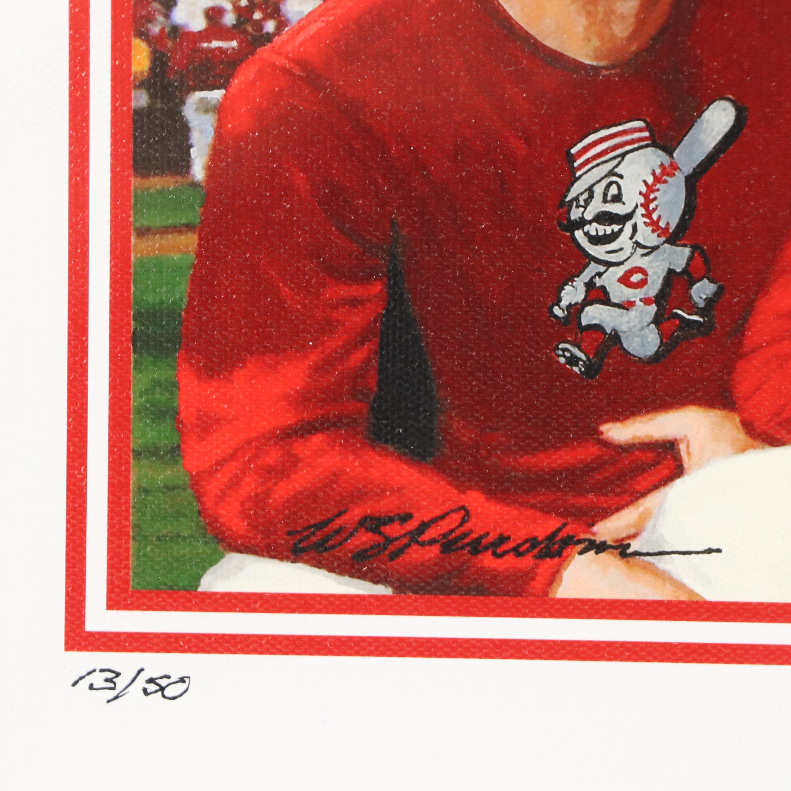 Bill Purdom Cincinnati Reds Giclée "A Season to Celebrate," 2012