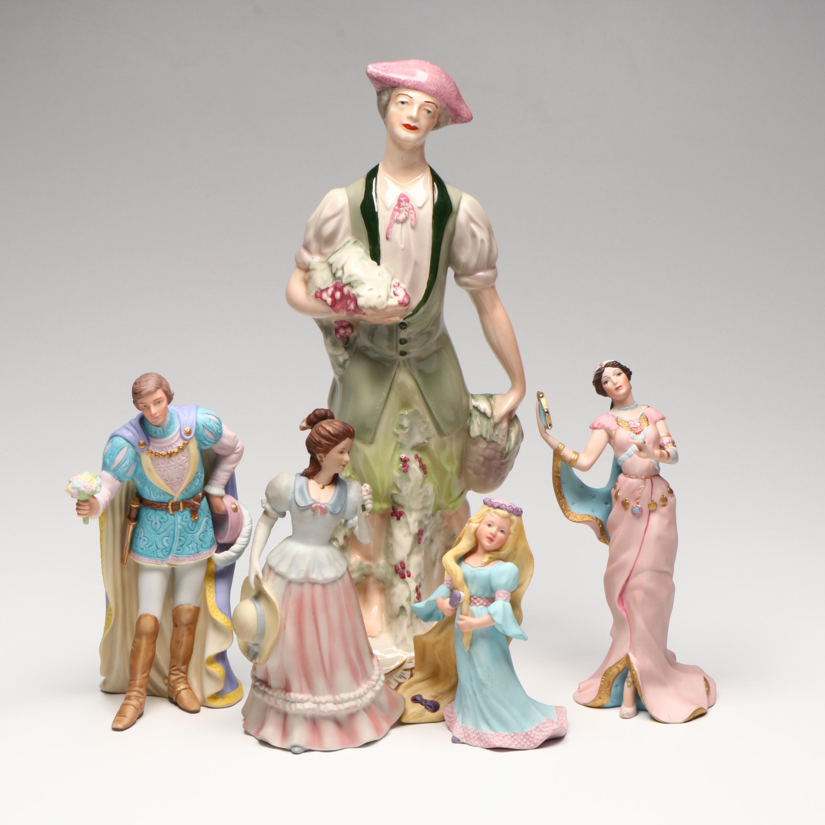 Lenox "Rapunzel," "Scheherazade," and More Porcelain Figurines