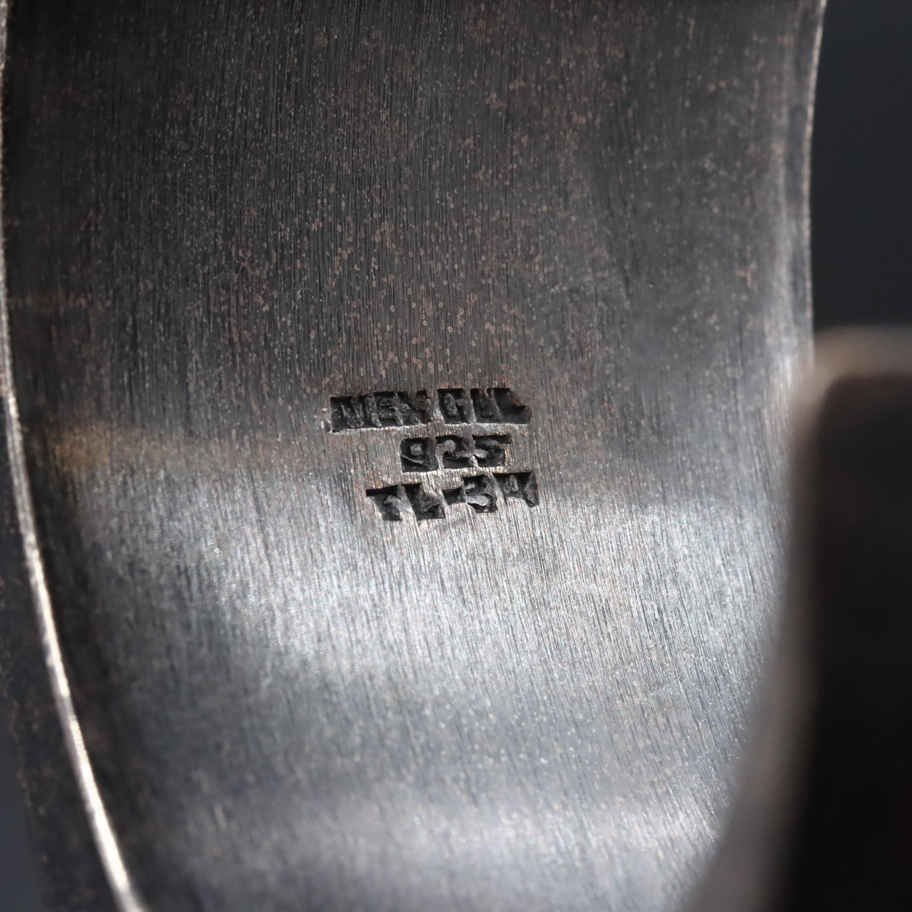 Mexican Sterling Geometric Cuff