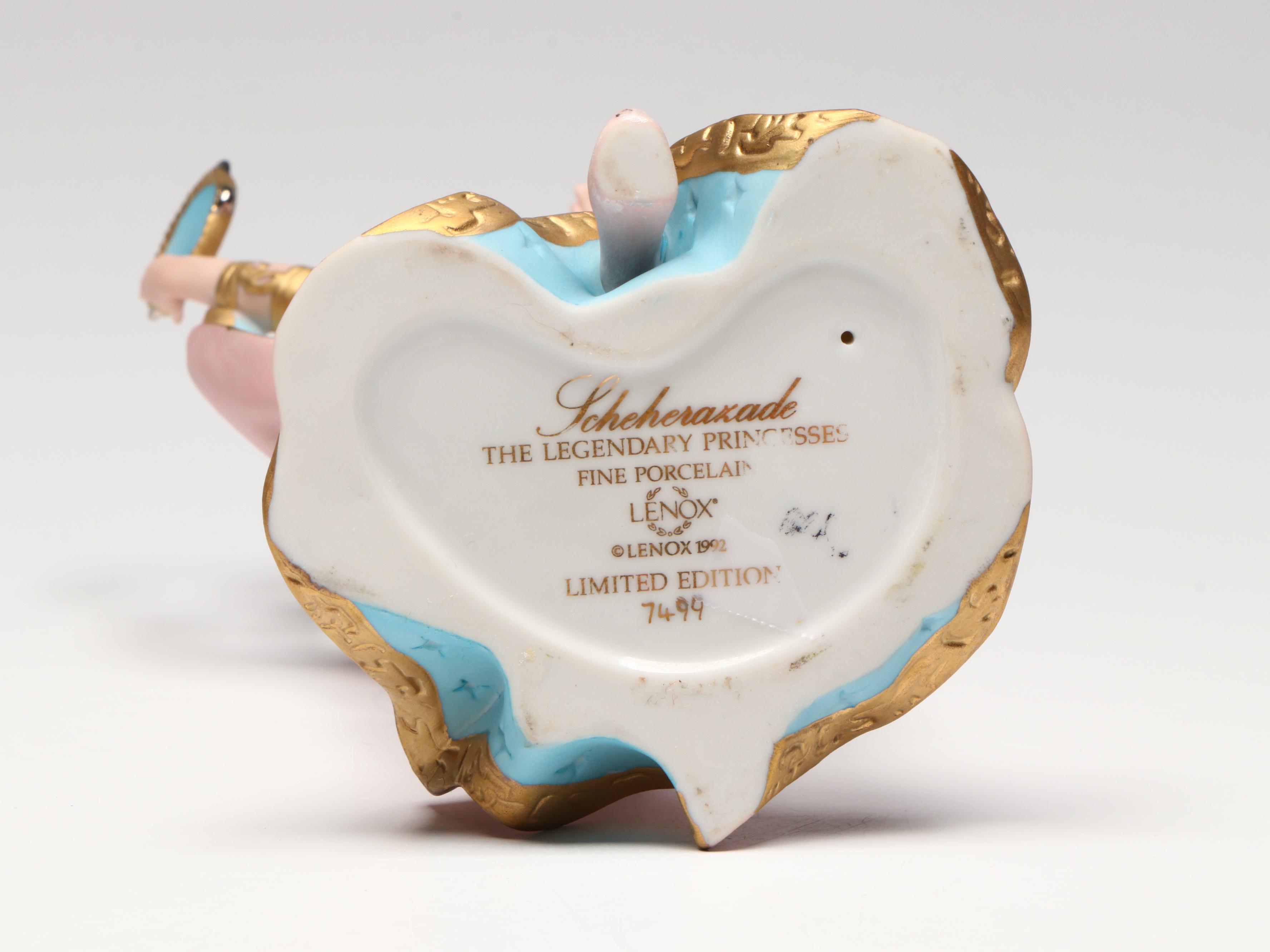 Lenox "Rapunzel," "Scheherazade," and More Porcelain Figurines