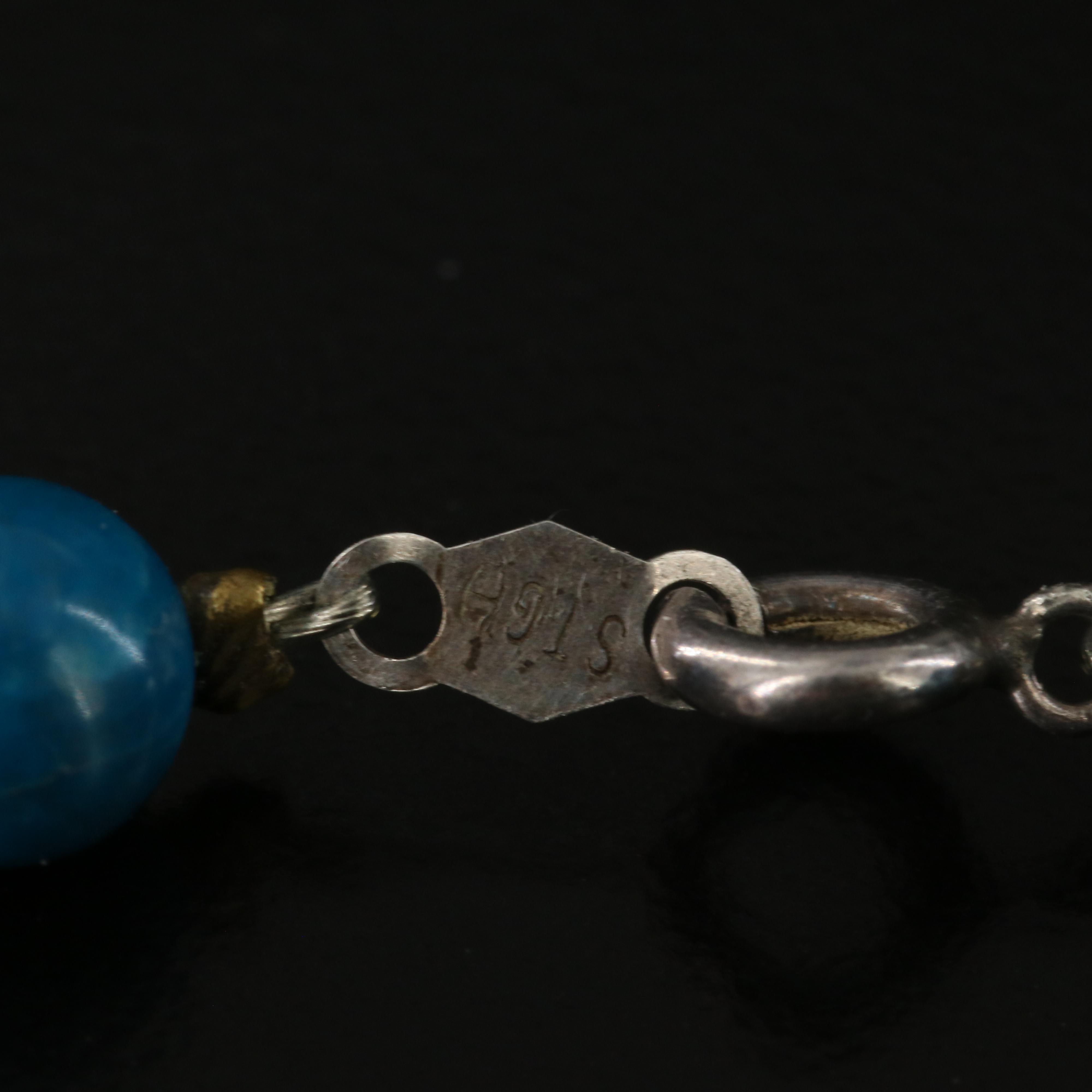 Sterling Magnesite Bracelet