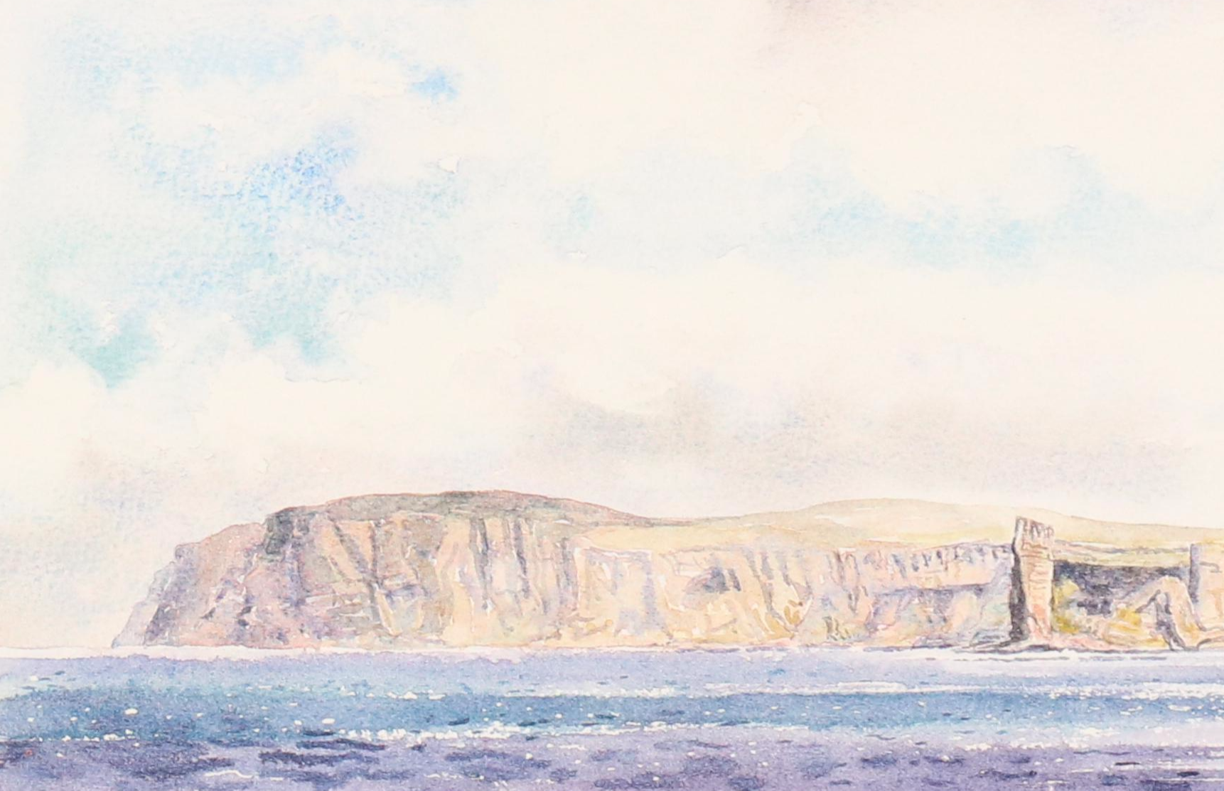 Paul Kershaw Engraving "Alt Dearg" and Jane Glue Offset Lithograph, Late 20th C.