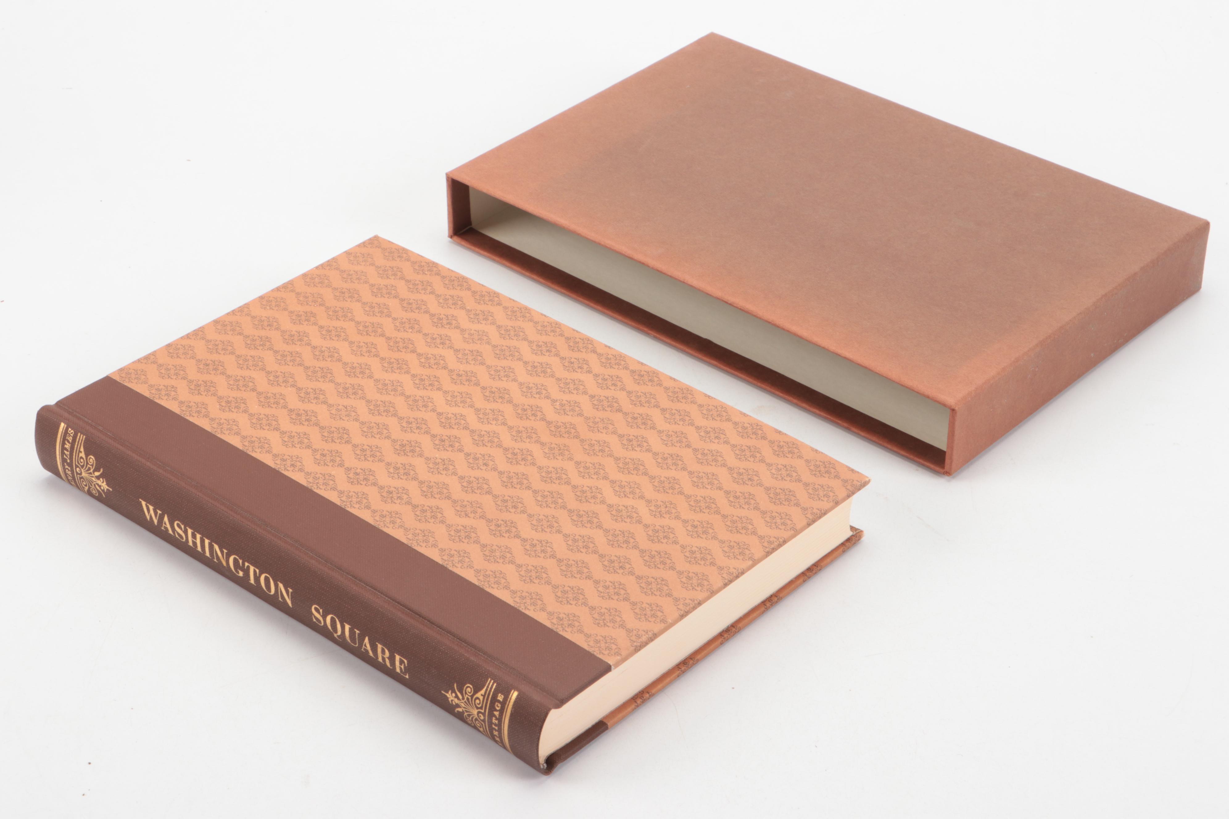 Heritage Press "Washington Square" by Henry James and More Literary Classics