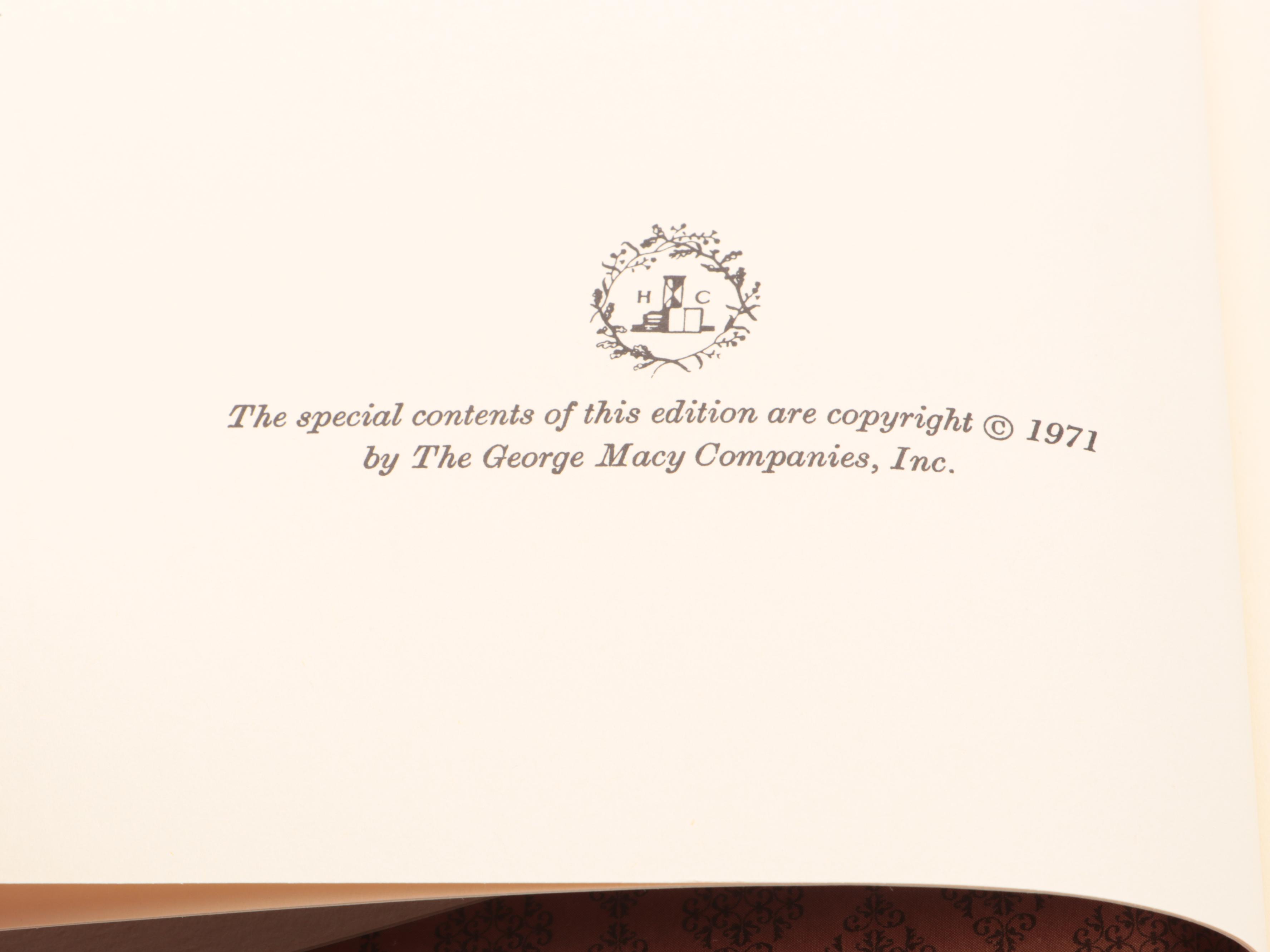 Heritage Press "Washington Square" by Henry James and More Literary Classics