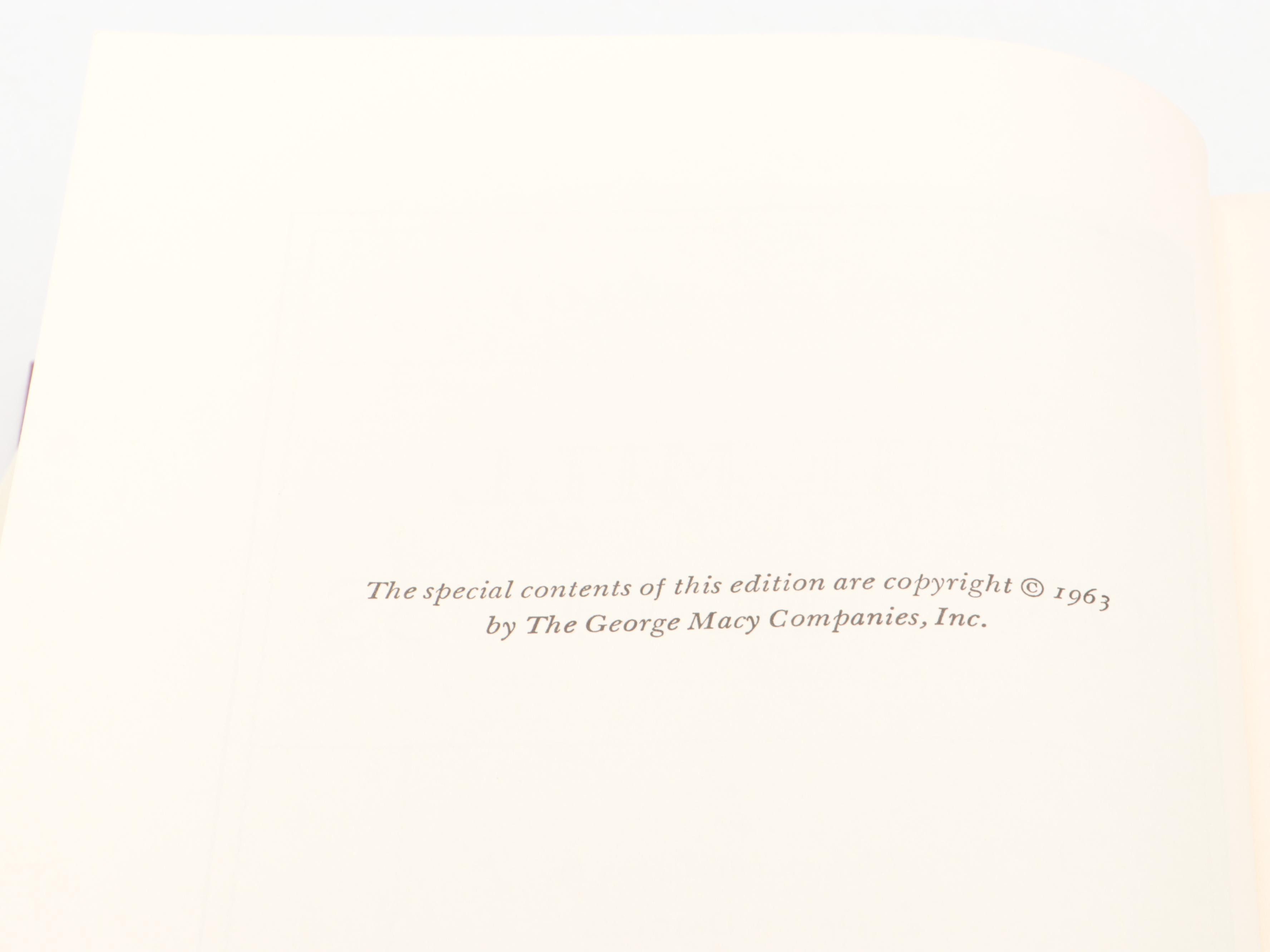 Heritage Press "Washington Square" by Henry James and More Literary Classics