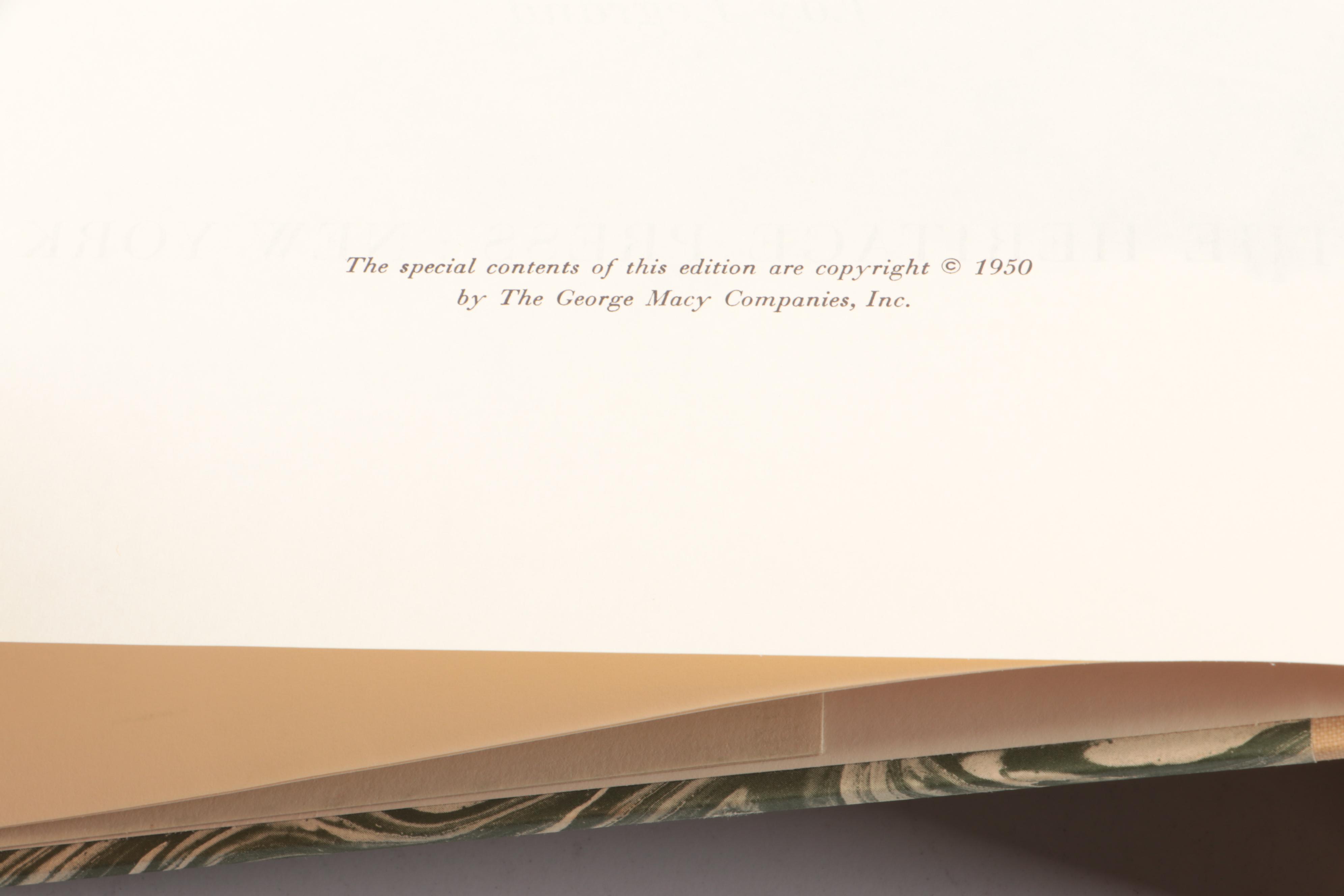 Heritage Press "Washington Square" by Henry James and More Literary Classics