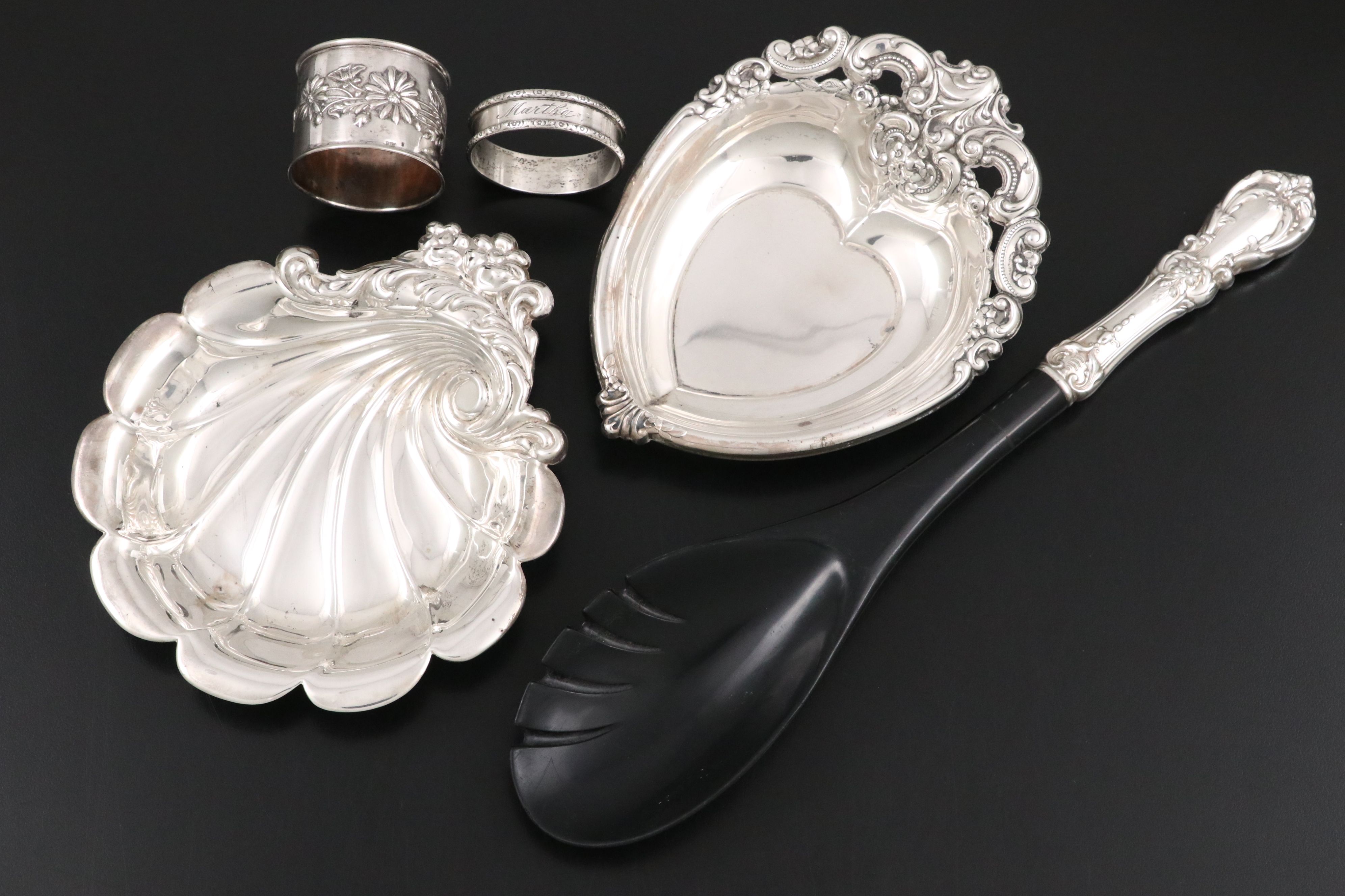 Gorham Sterling Compote, Lunt Sterling Bowls, and More Sterling Table Décor