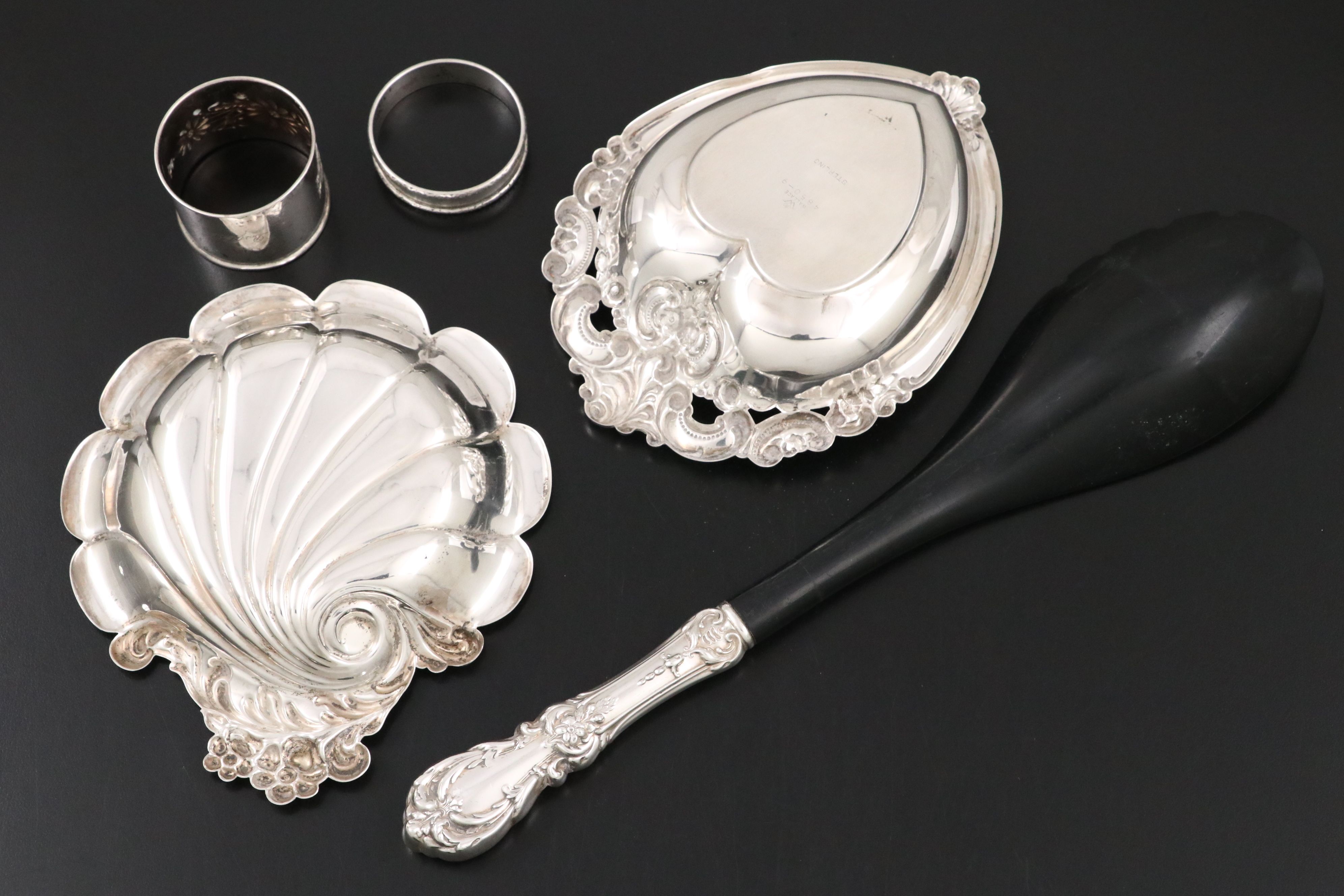 Gorham Sterling Compote, Lunt Sterling Bowls, and More Sterling Table Décor