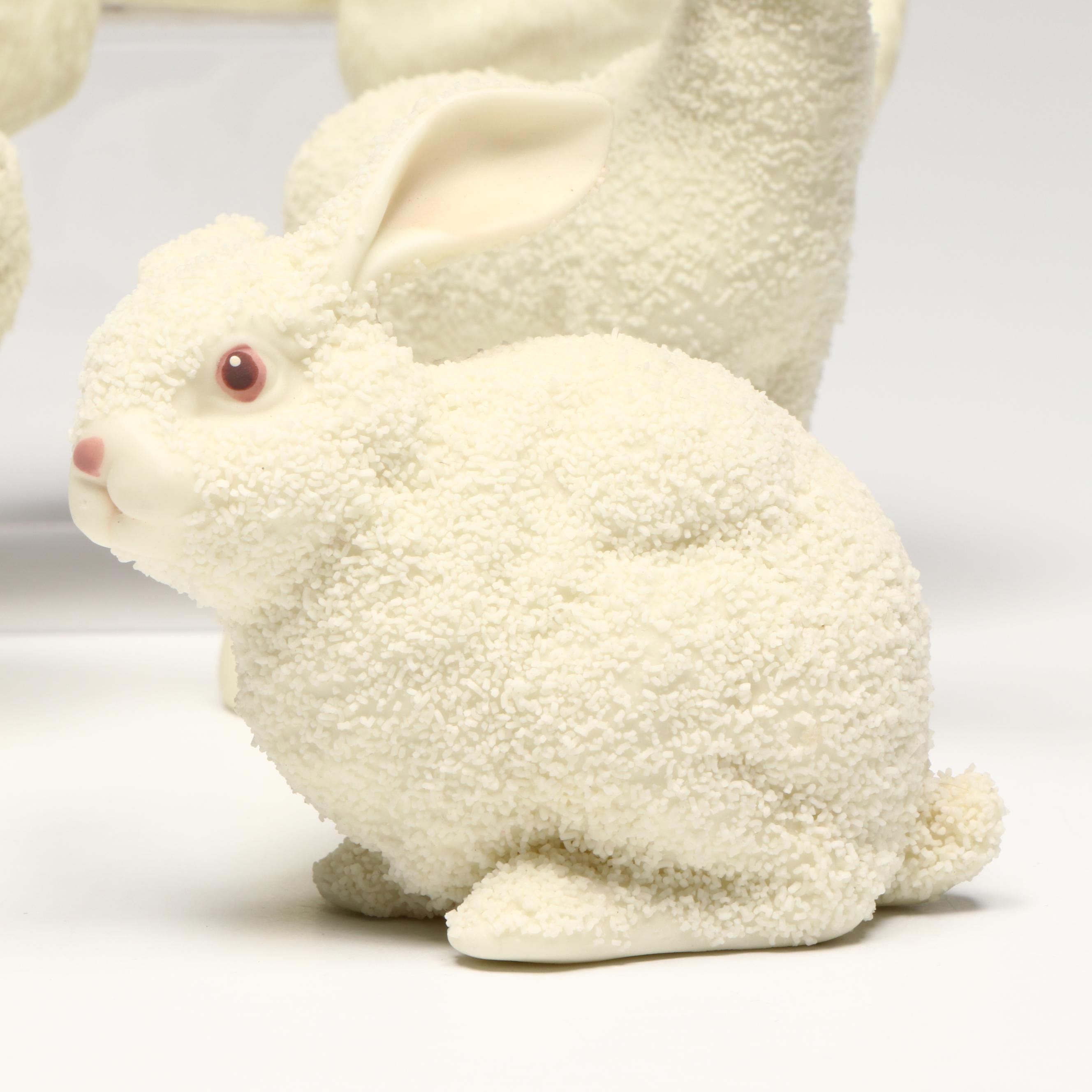 San Francisco Music Box Company Porcelain Cat with Other Porcelain Animals