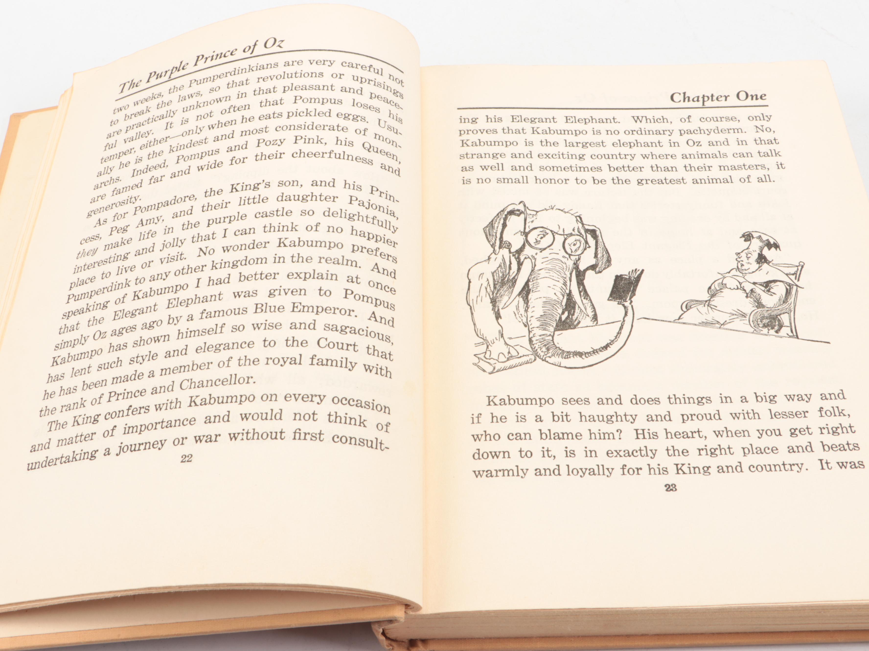 John R. Neill Illustrated "The Purple Prince of Oz" by Ruth Plumly Thompson