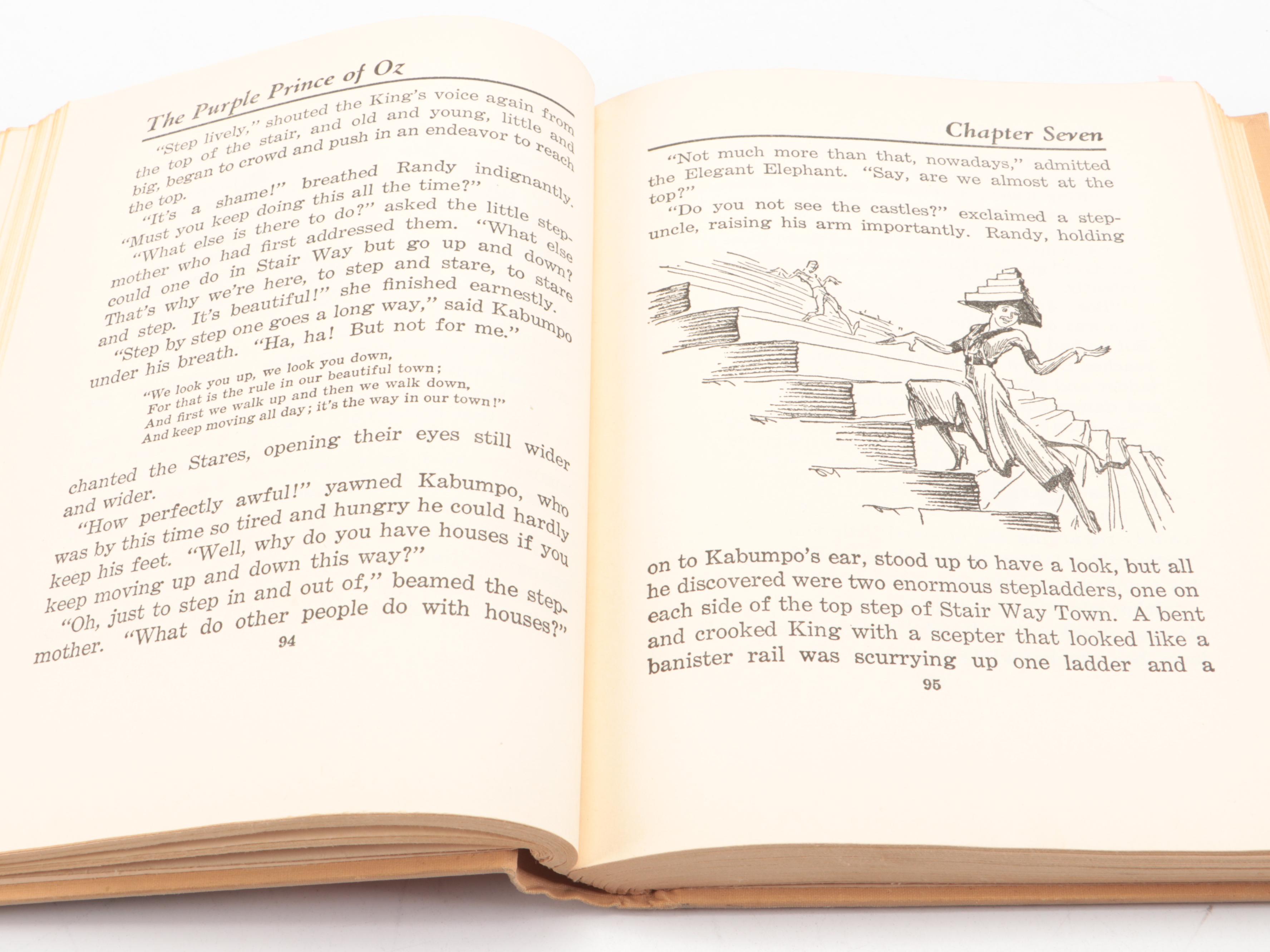 John R. Neill Illustrated "The Purple Prince of Oz" by Ruth Plumly Thompson