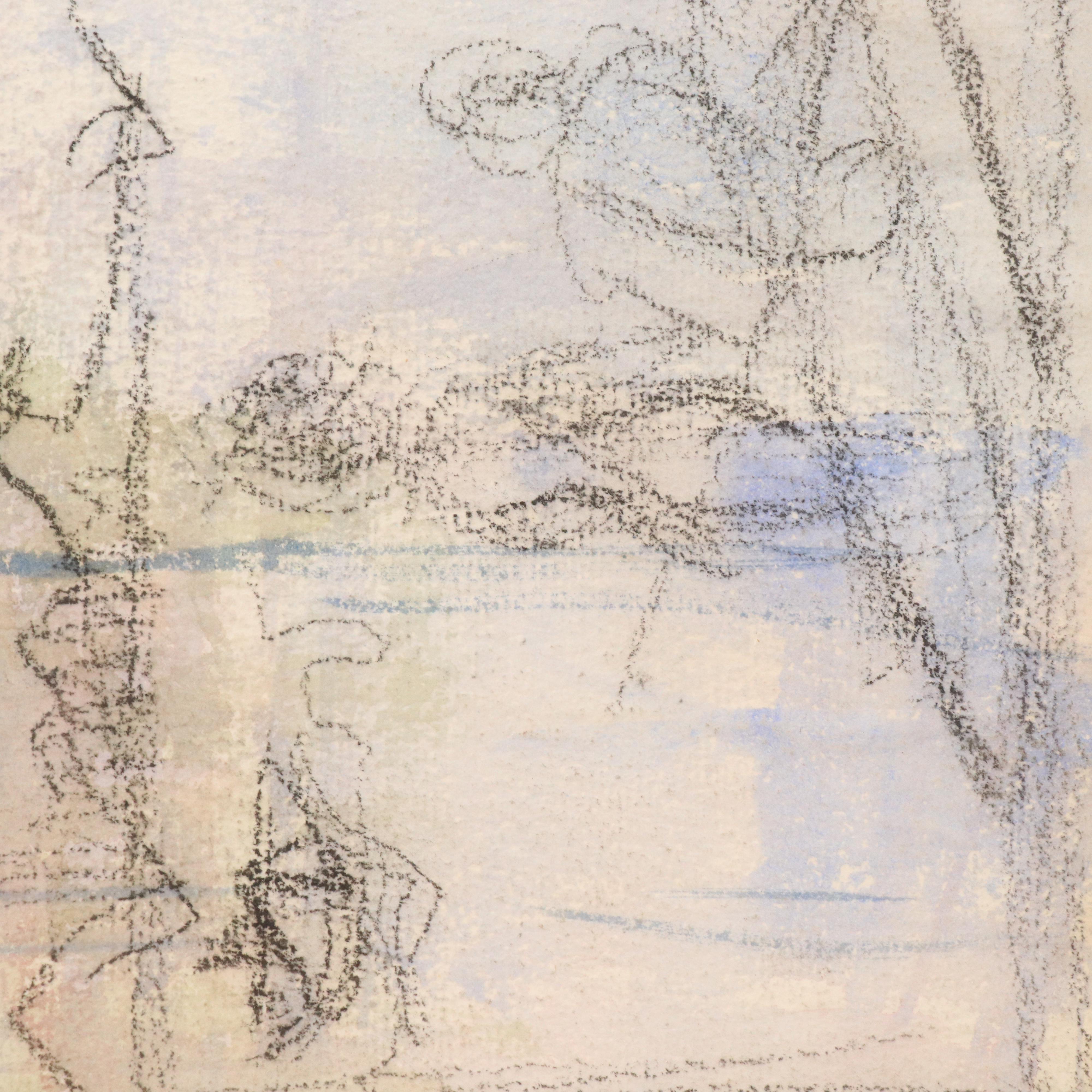 Watercolor Portrait of Man with Red Hair, Late 20th–21st Century