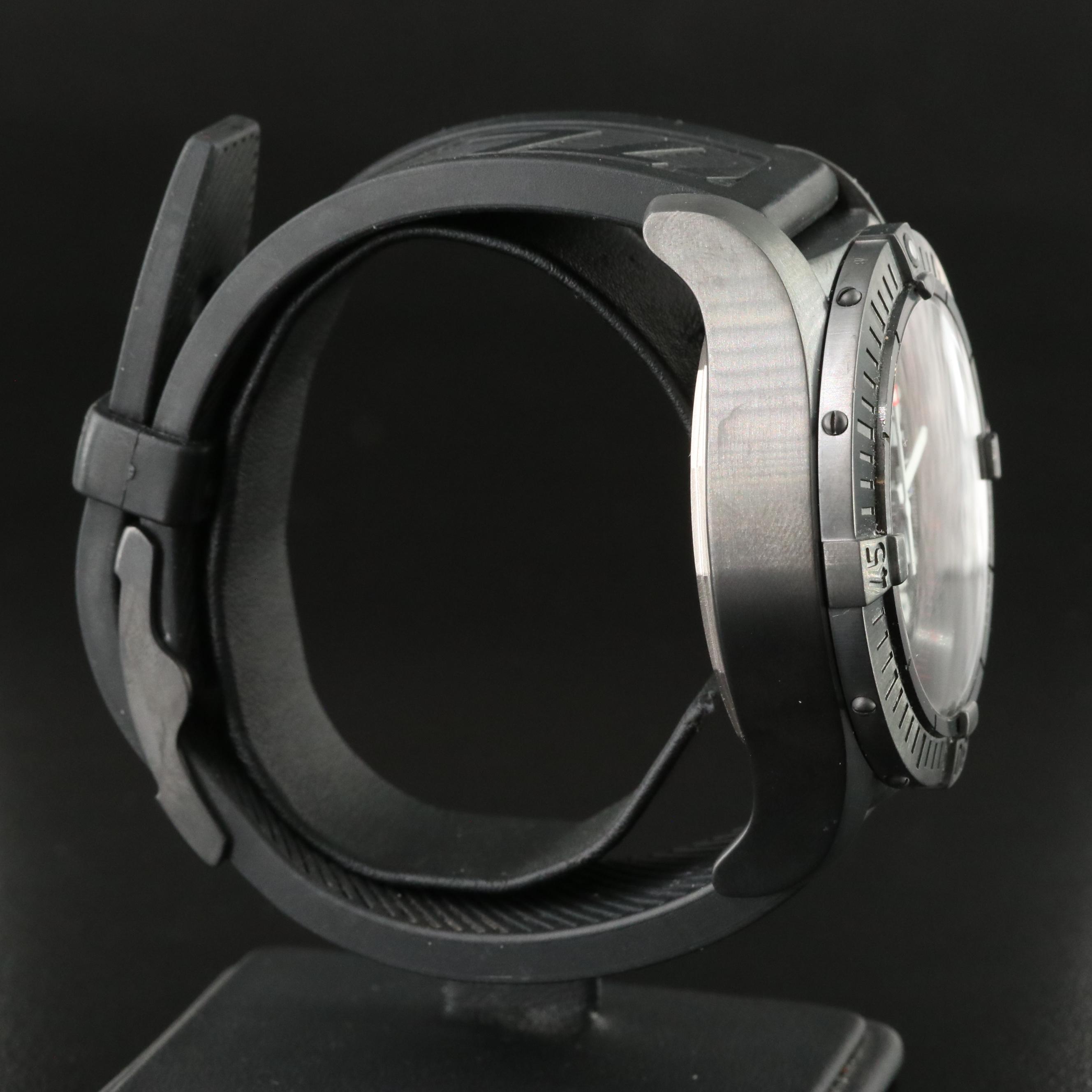 Breitling Super Avenger Black Steel Chronograph Limited Edition Watch