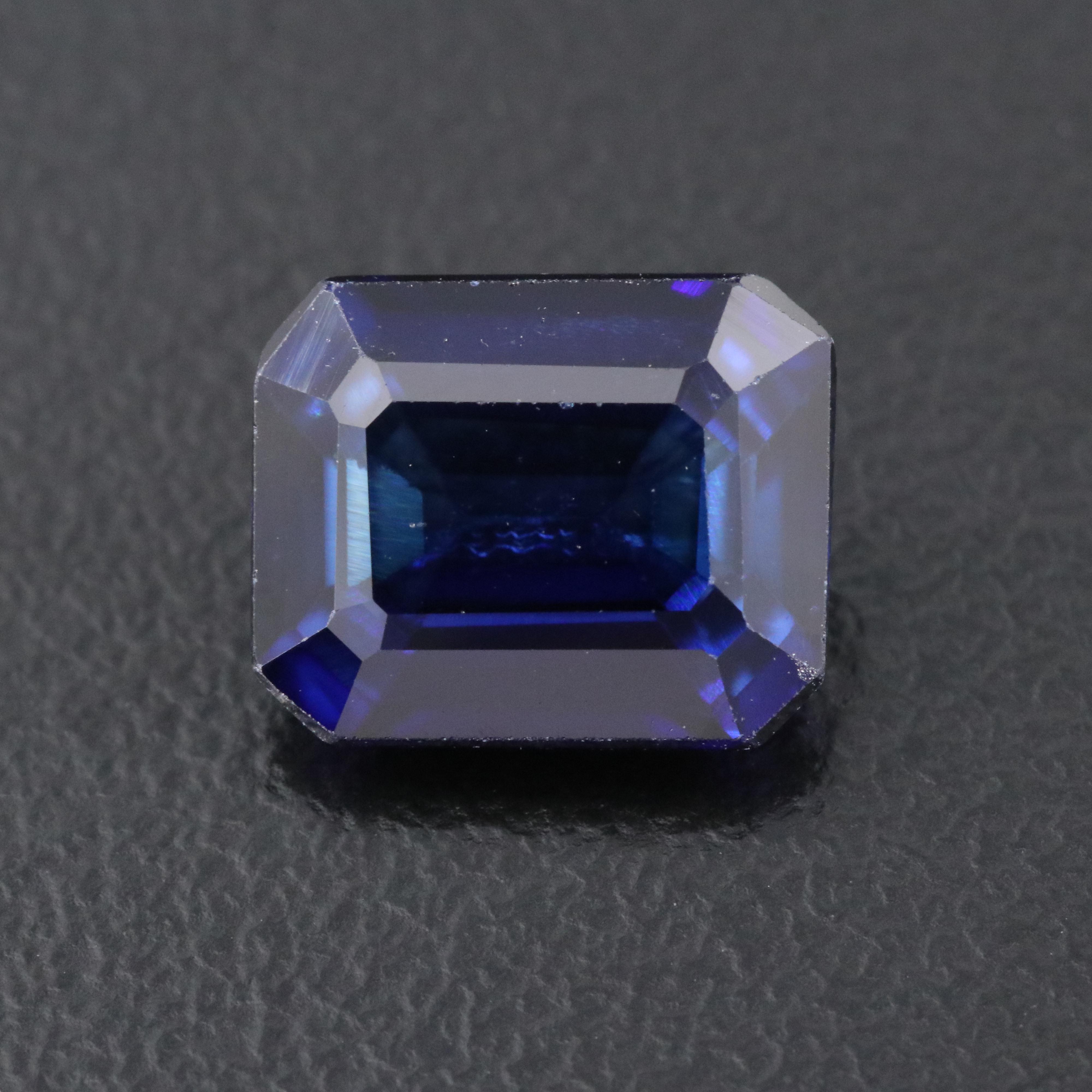 Loose 4.00 CT Lab Grown Sapphire