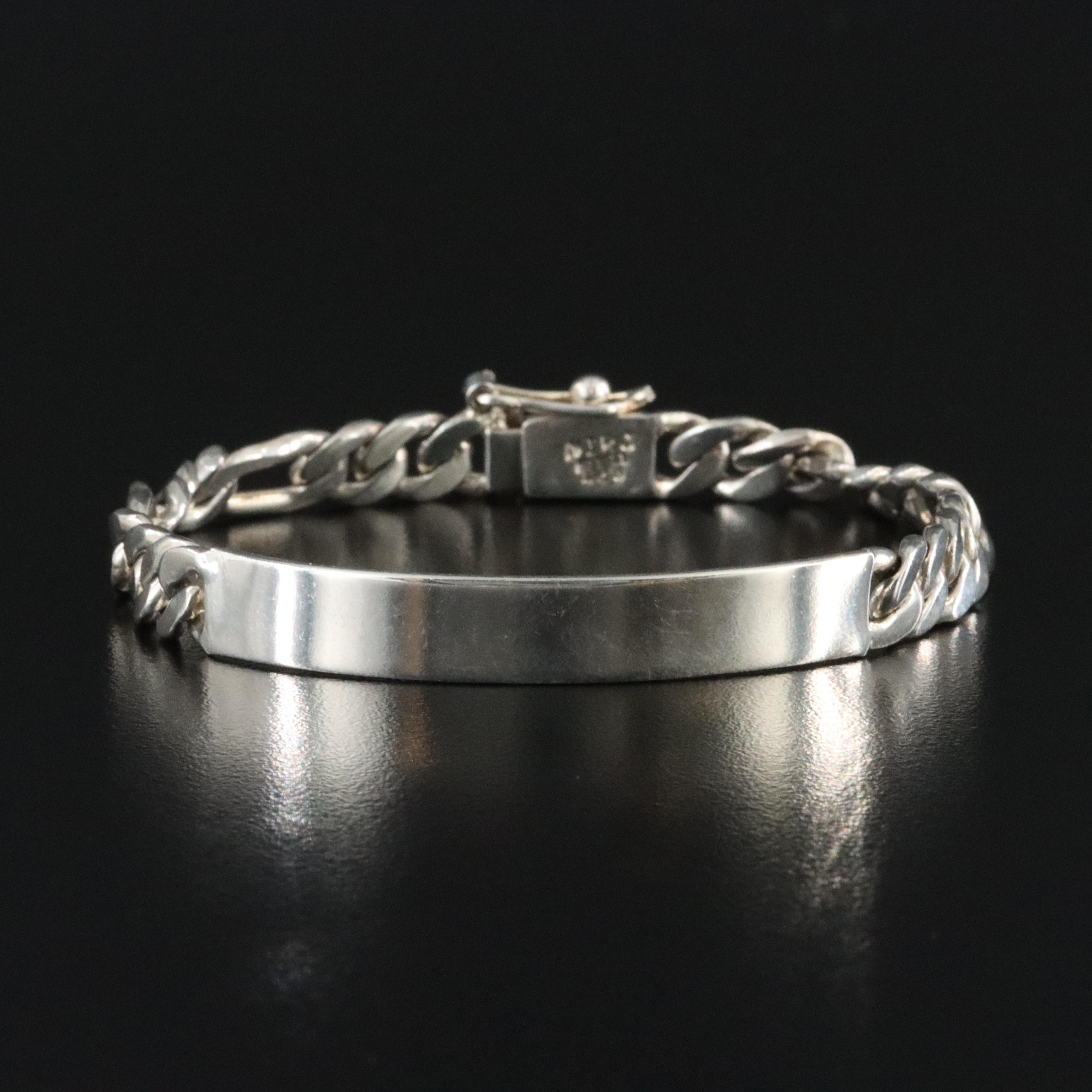 Sterling ID Bracelet