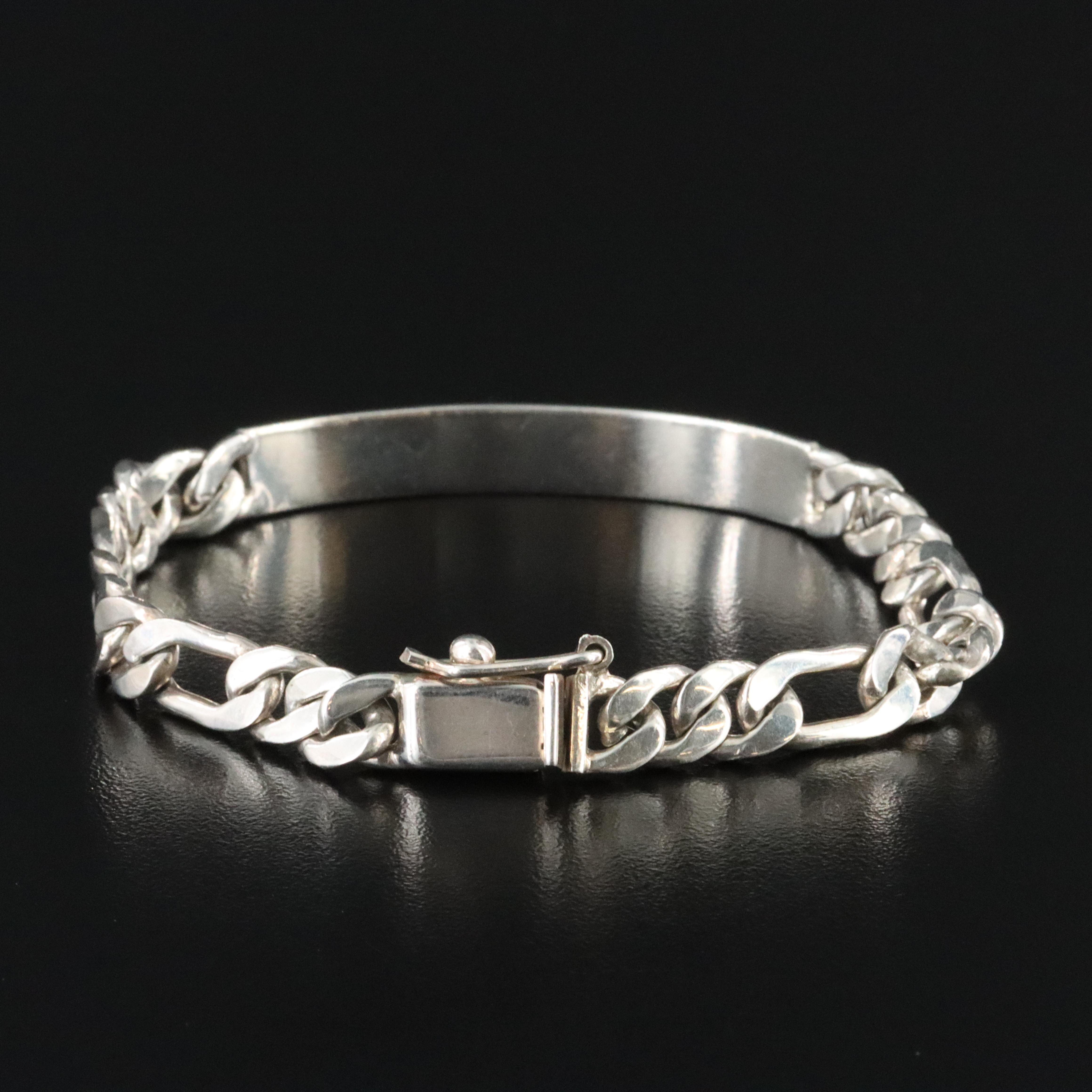 Sterling ID Bracelet