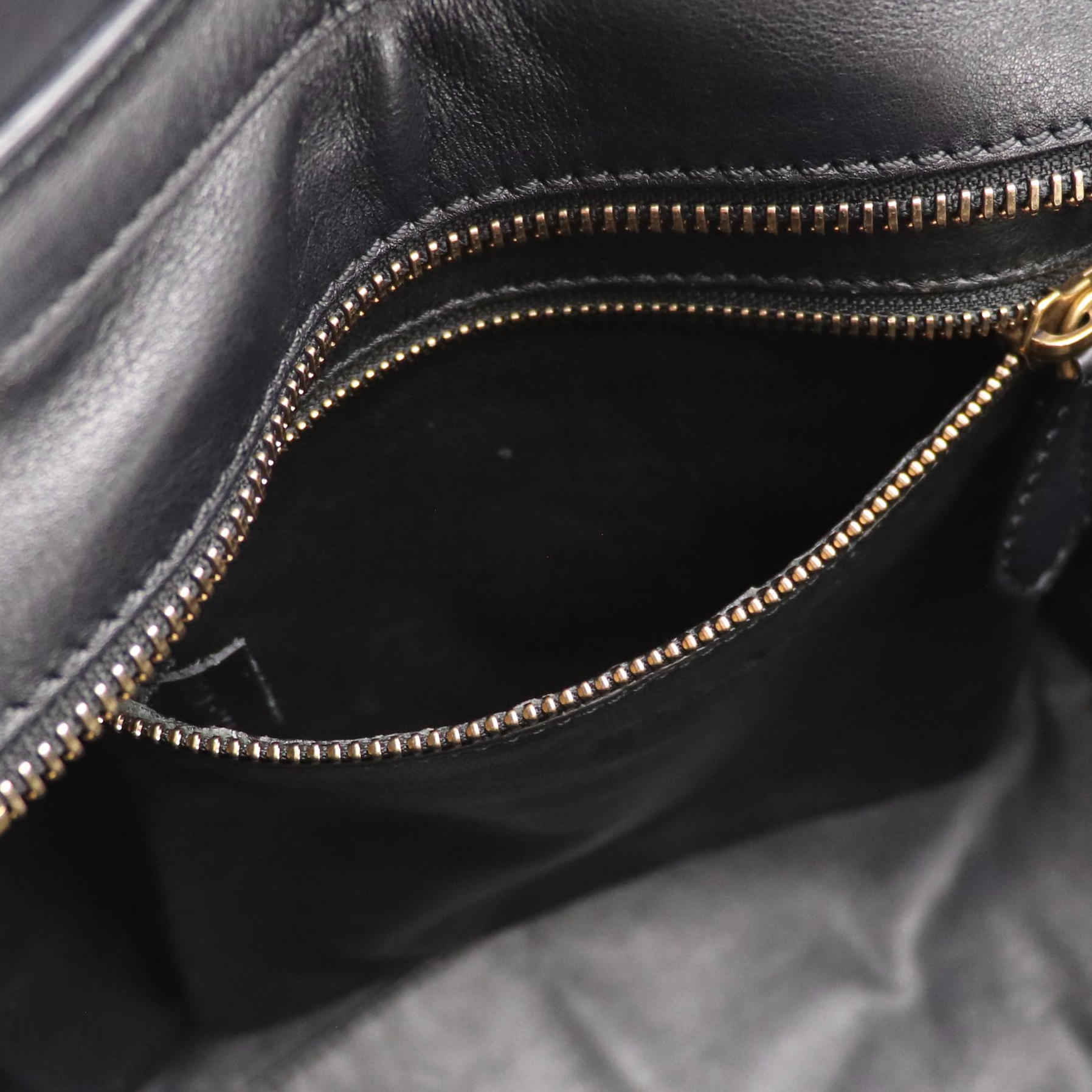 Céline Micro Luggage Handbag Tote in Suede and Black Leather Trim