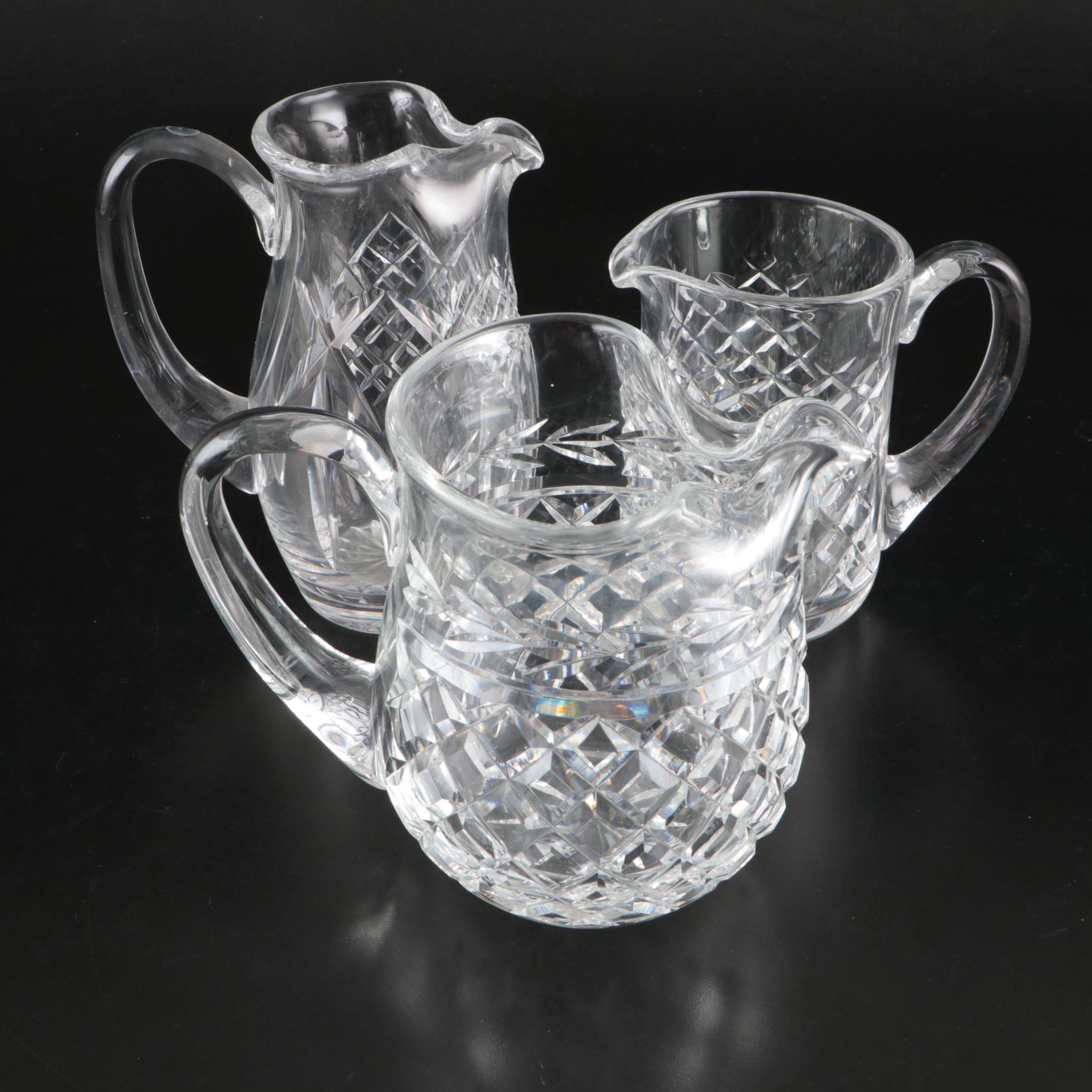 Waterford "Alana" and Other Crystal Cocktail Pitchers