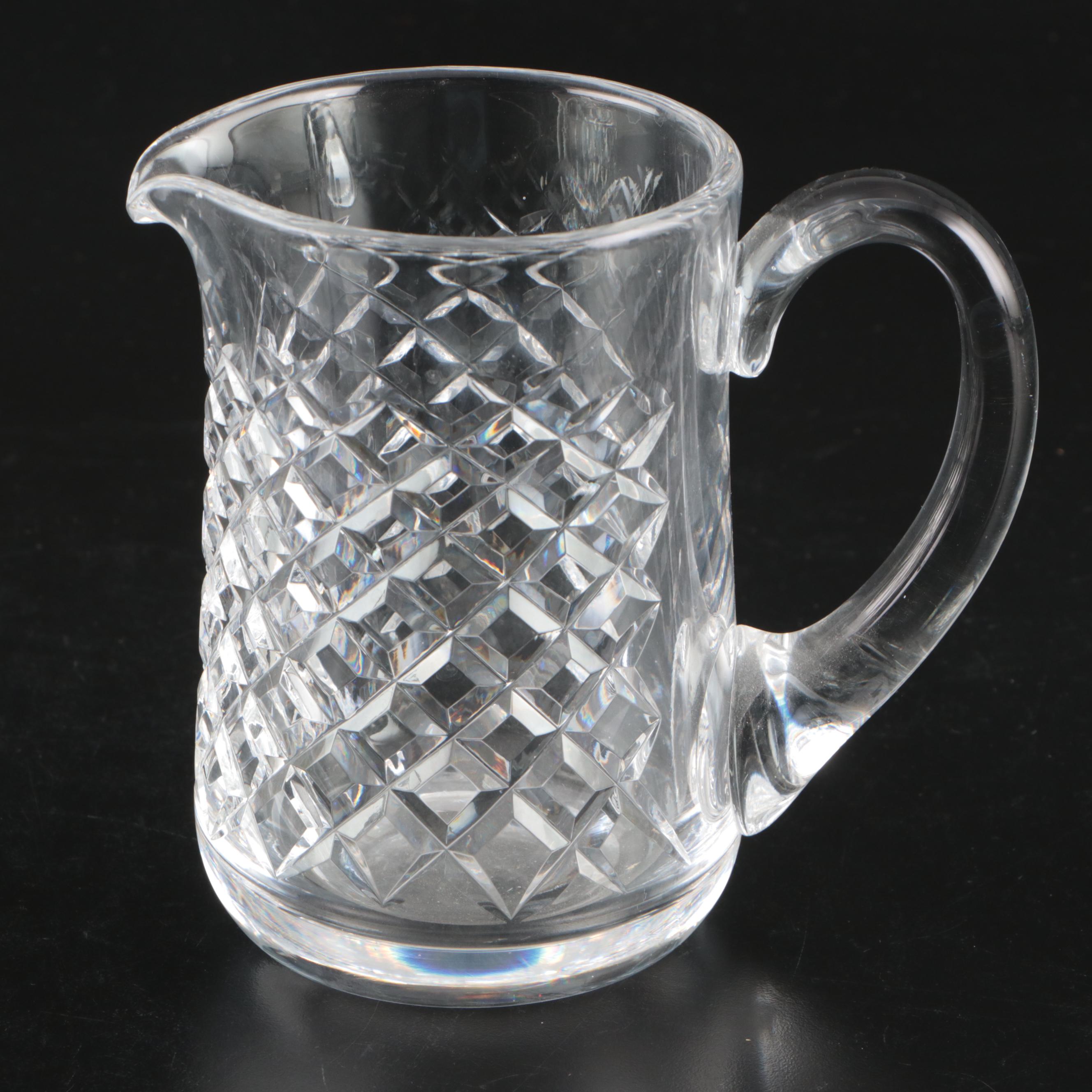 Waterford "Alana" and Other Crystal Cocktail Pitchers