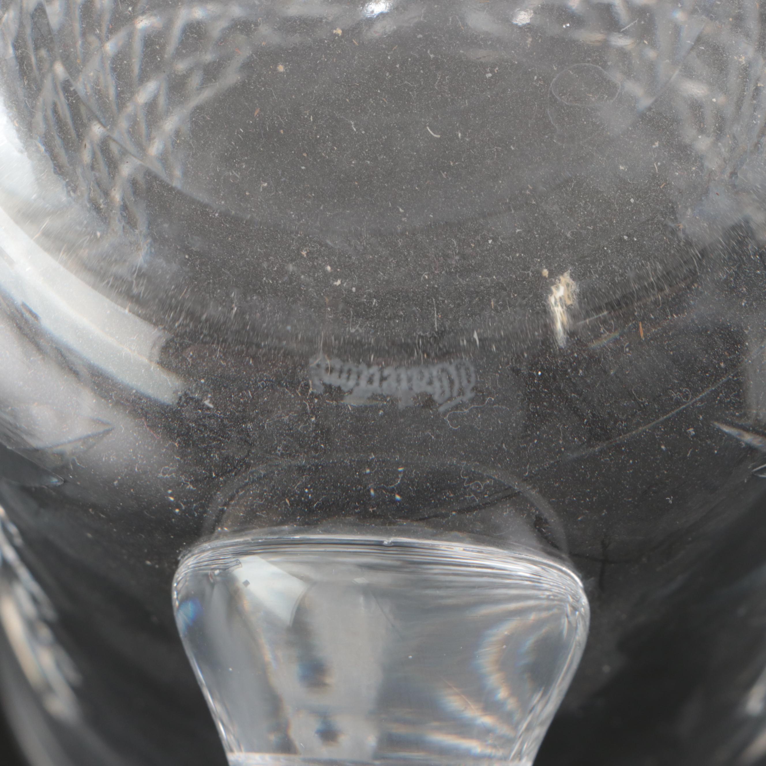 Waterford "Alana" and Other Crystal Cocktail Pitchers