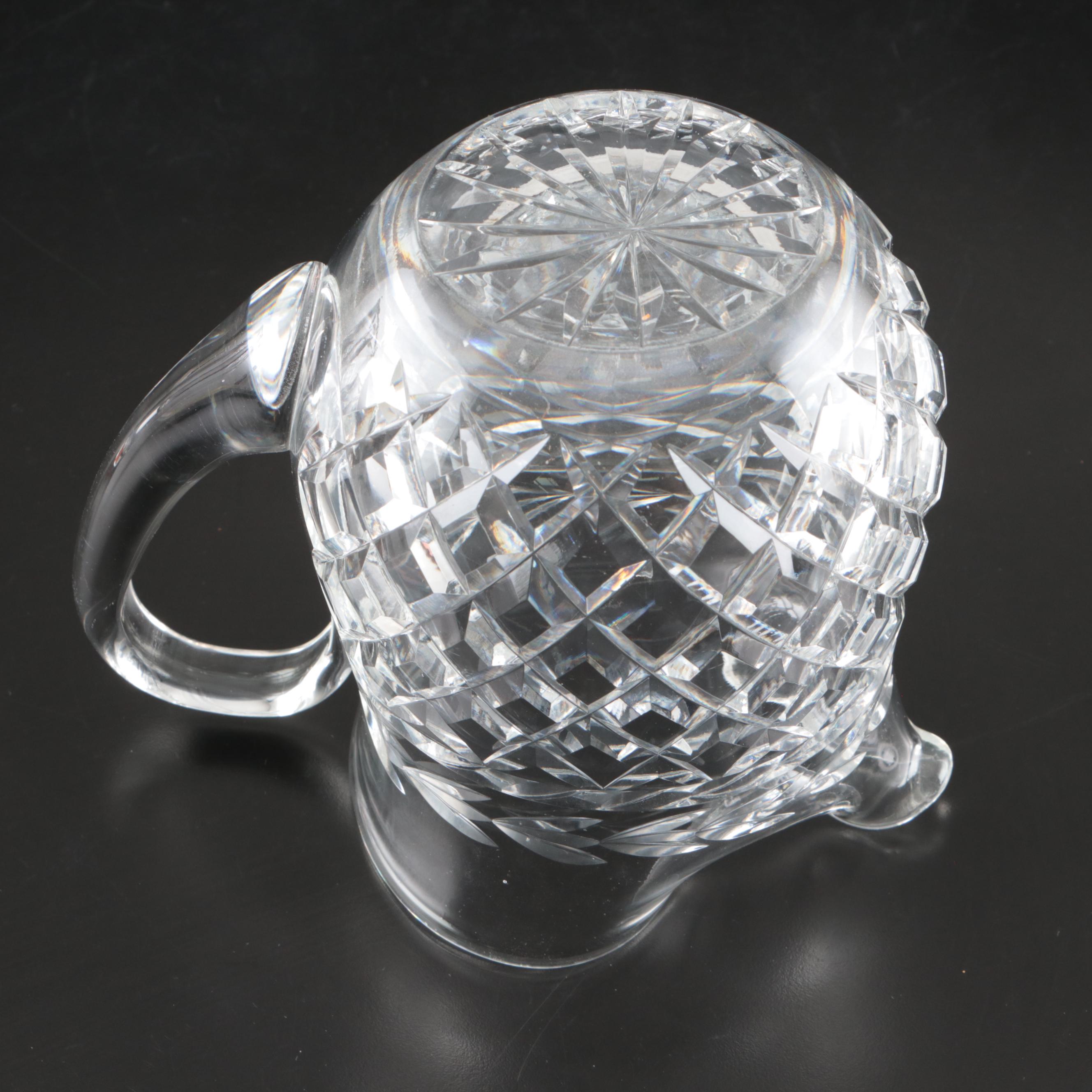 Waterford "Alana" and Other Crystal Cocktail Pitchers