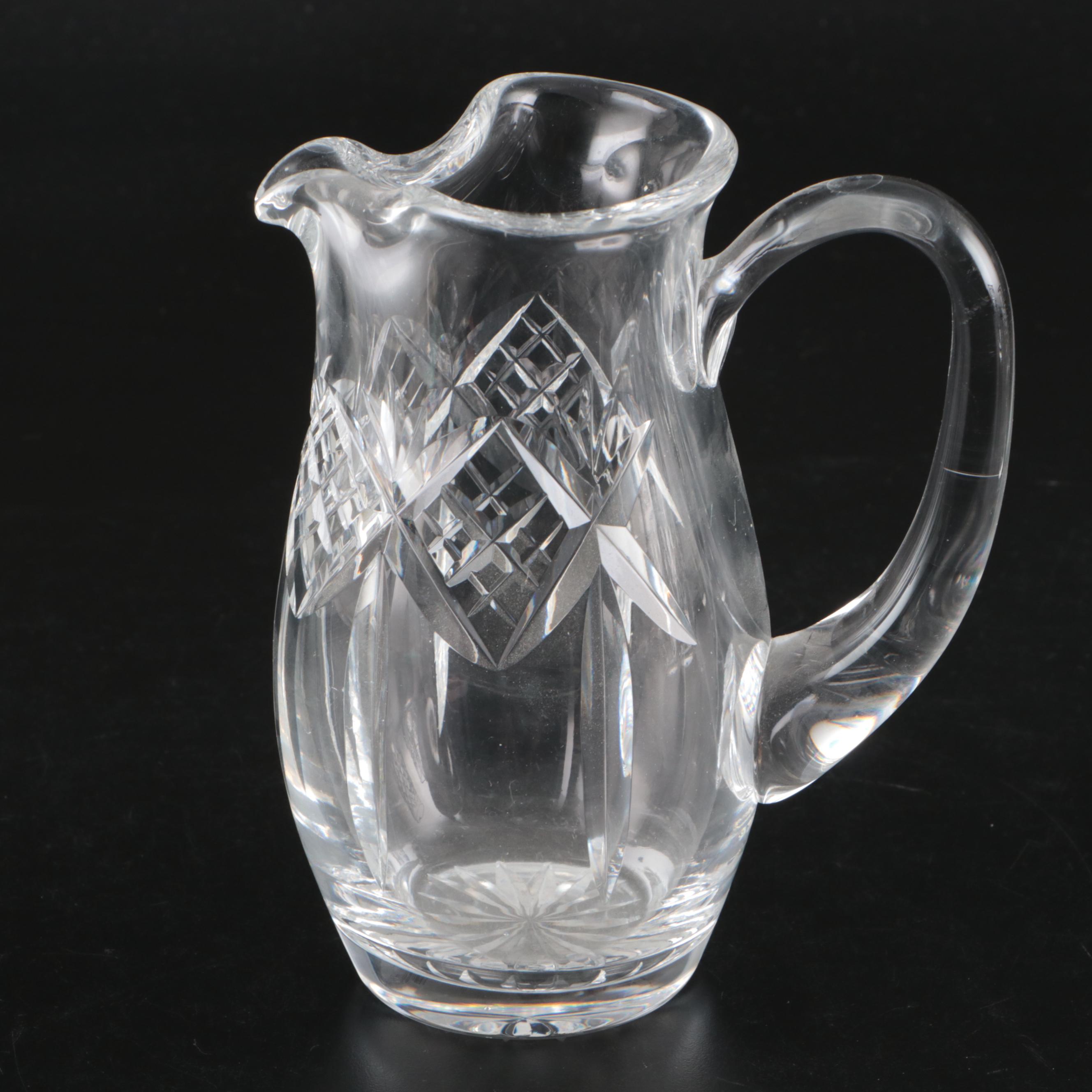 Waterford "Alana" and Other Crystal Cocktail Pitchers