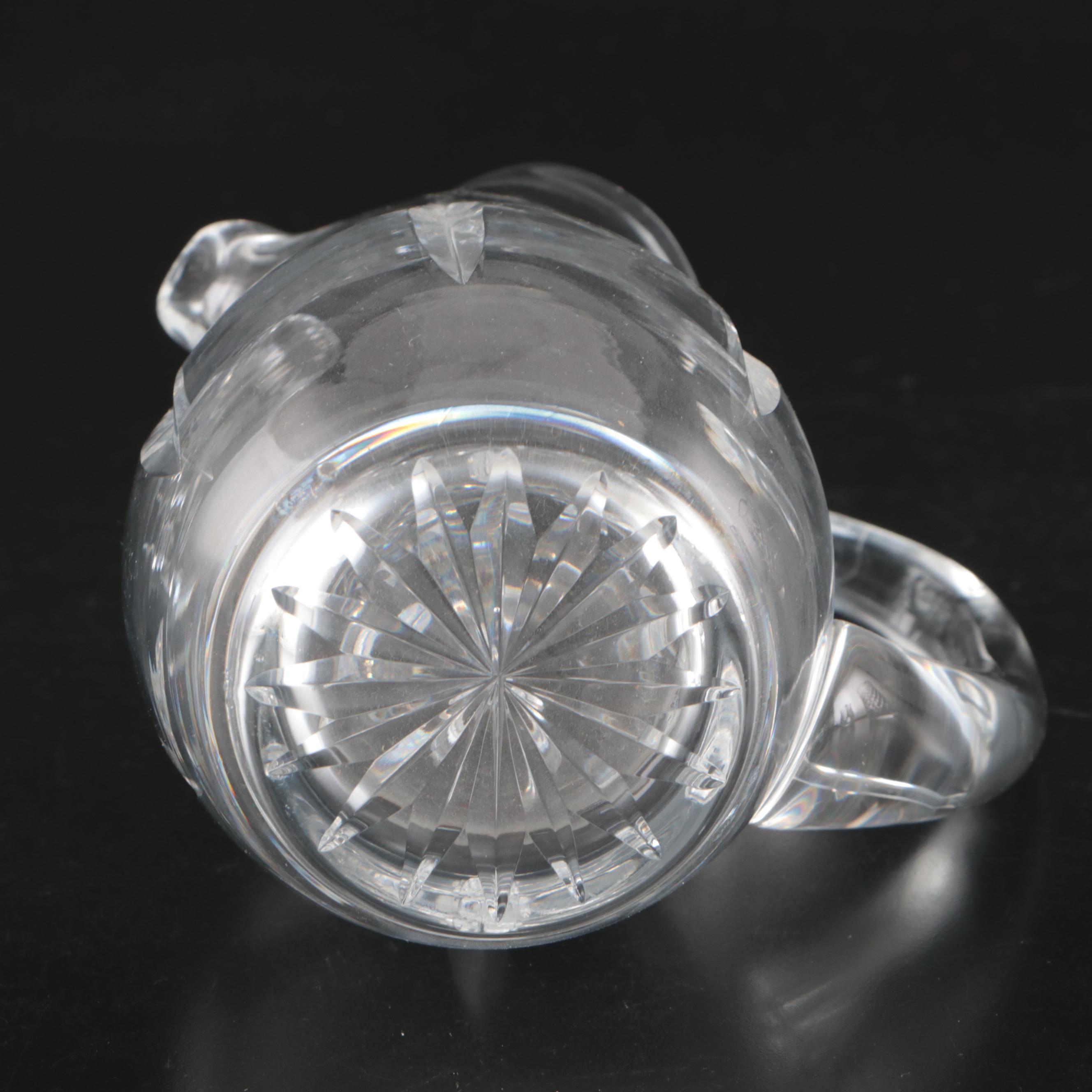 Waterford "Alana" and Other Crystal Cocktail Pitchers