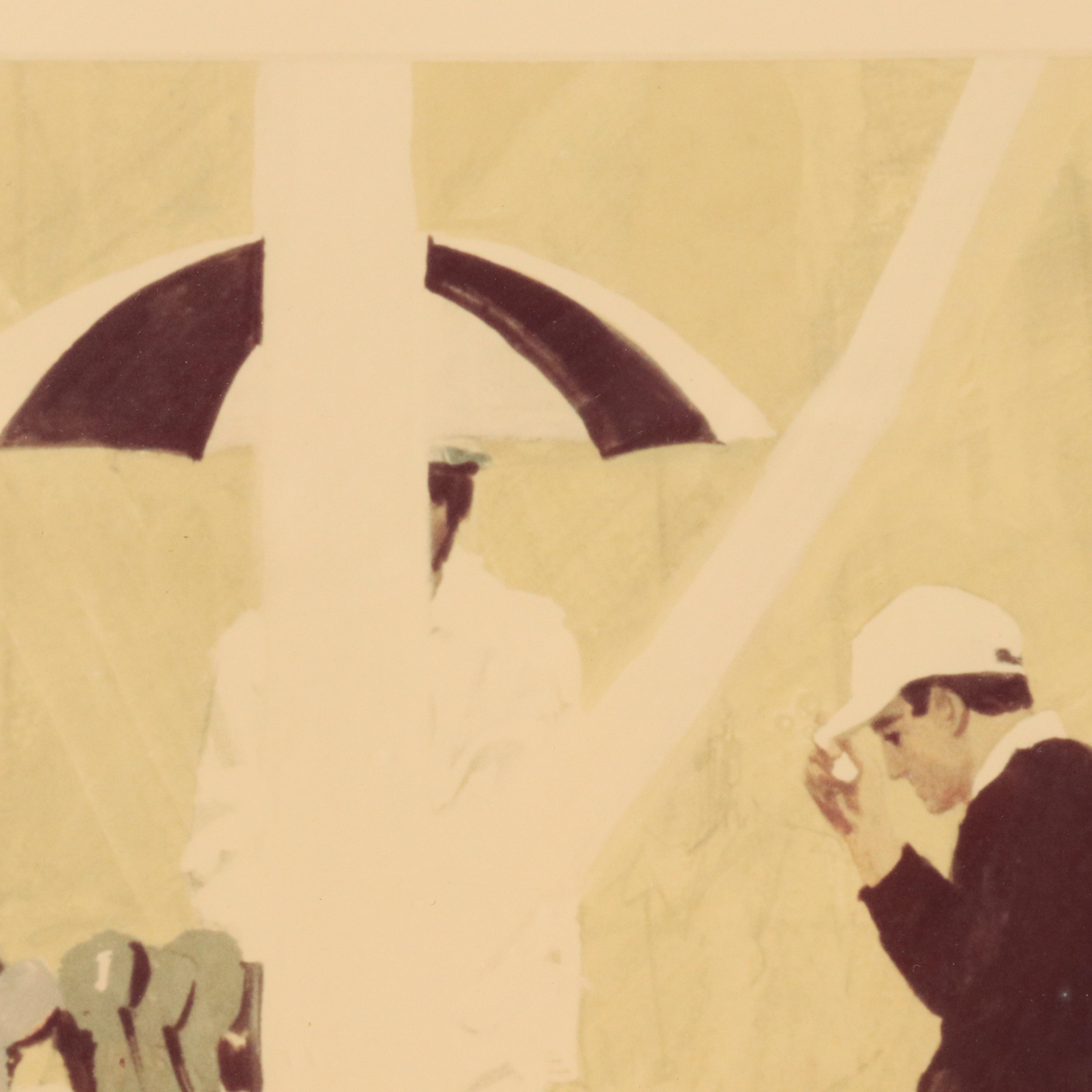 Ben Jaroslaw Golf Illustration Chromogenic Photograph "1st Low Gross Seniors"