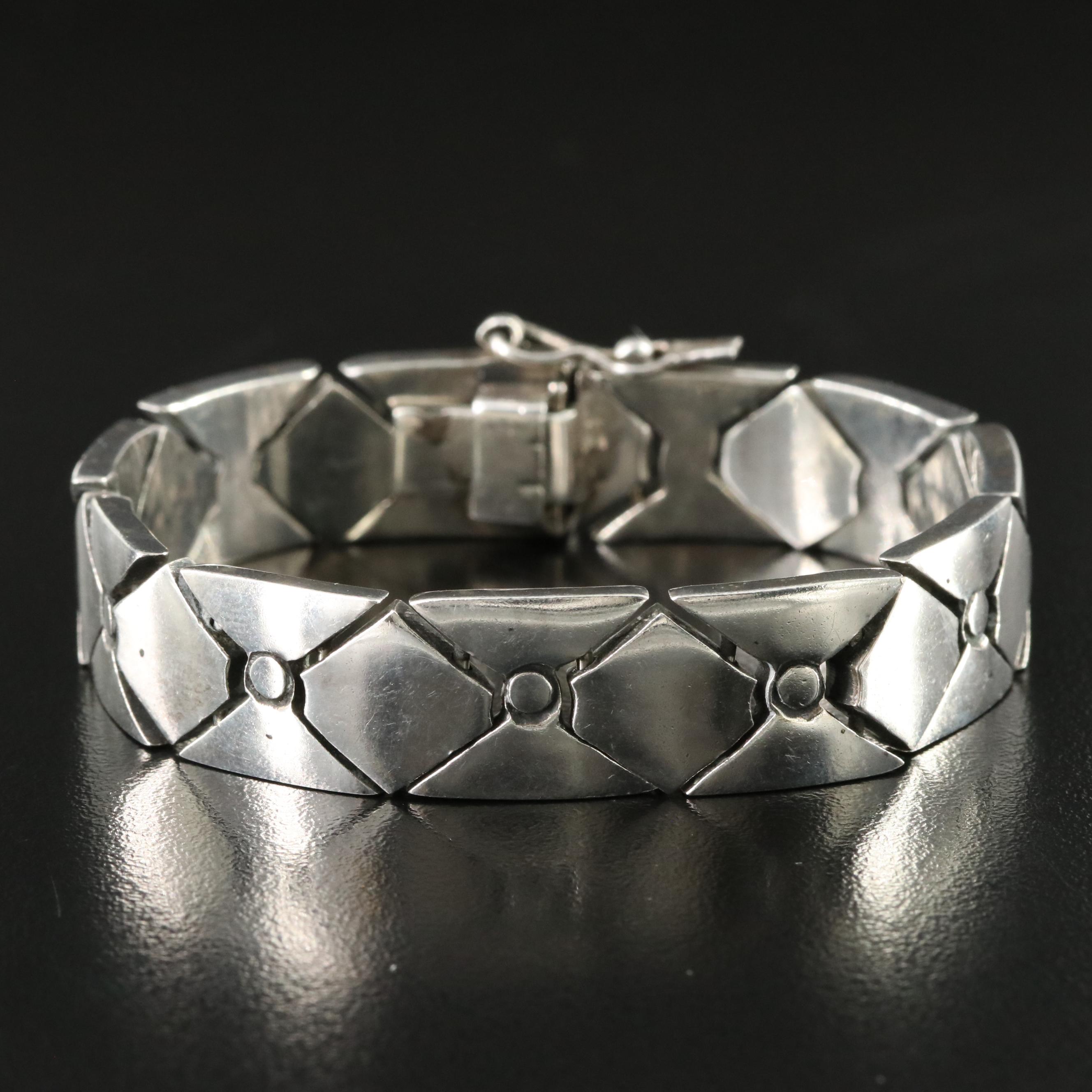 Sterling Link Bracelet