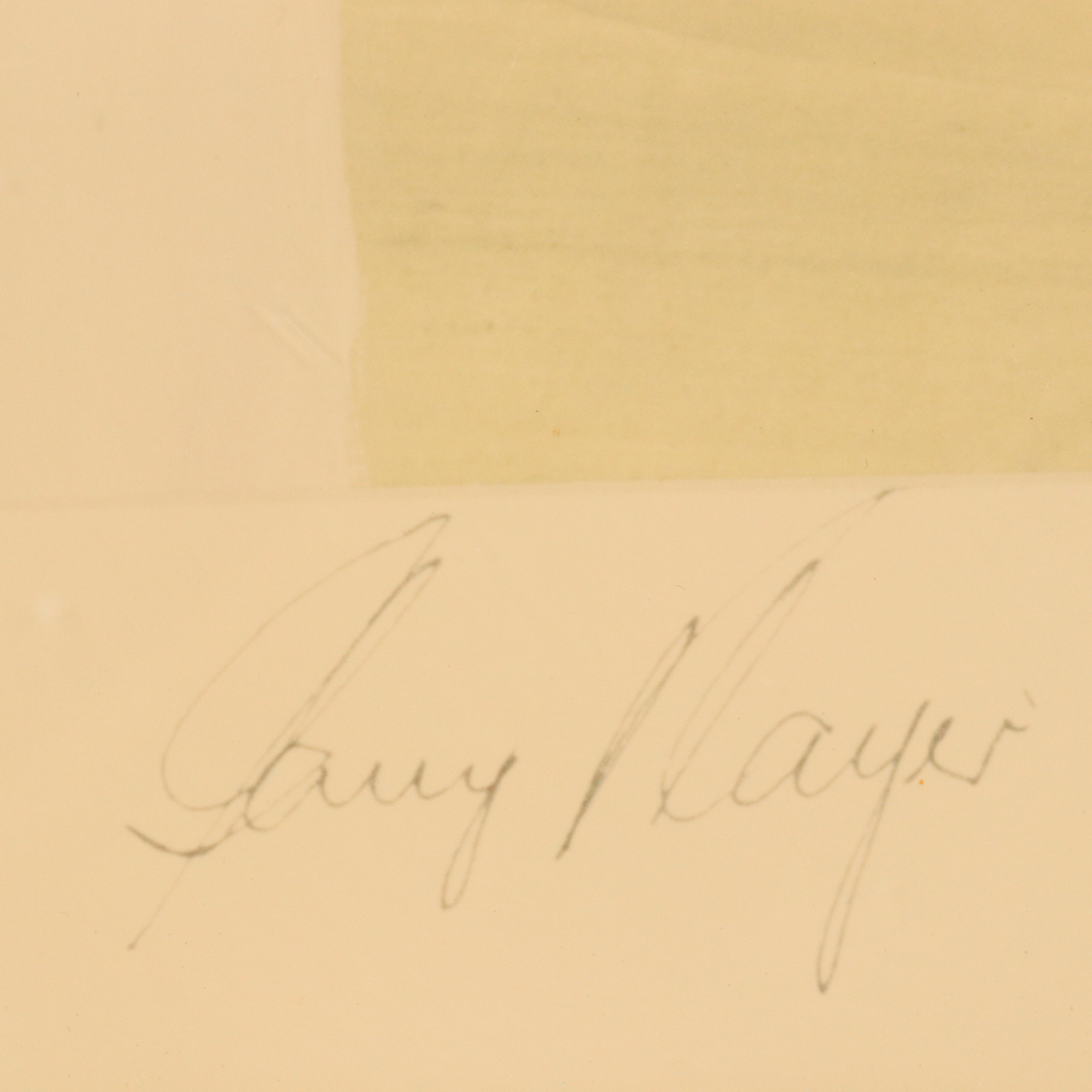 Ben Jaroslaw Golf Illustration Chromogenic Photograph "1st Low Gross Seniors"