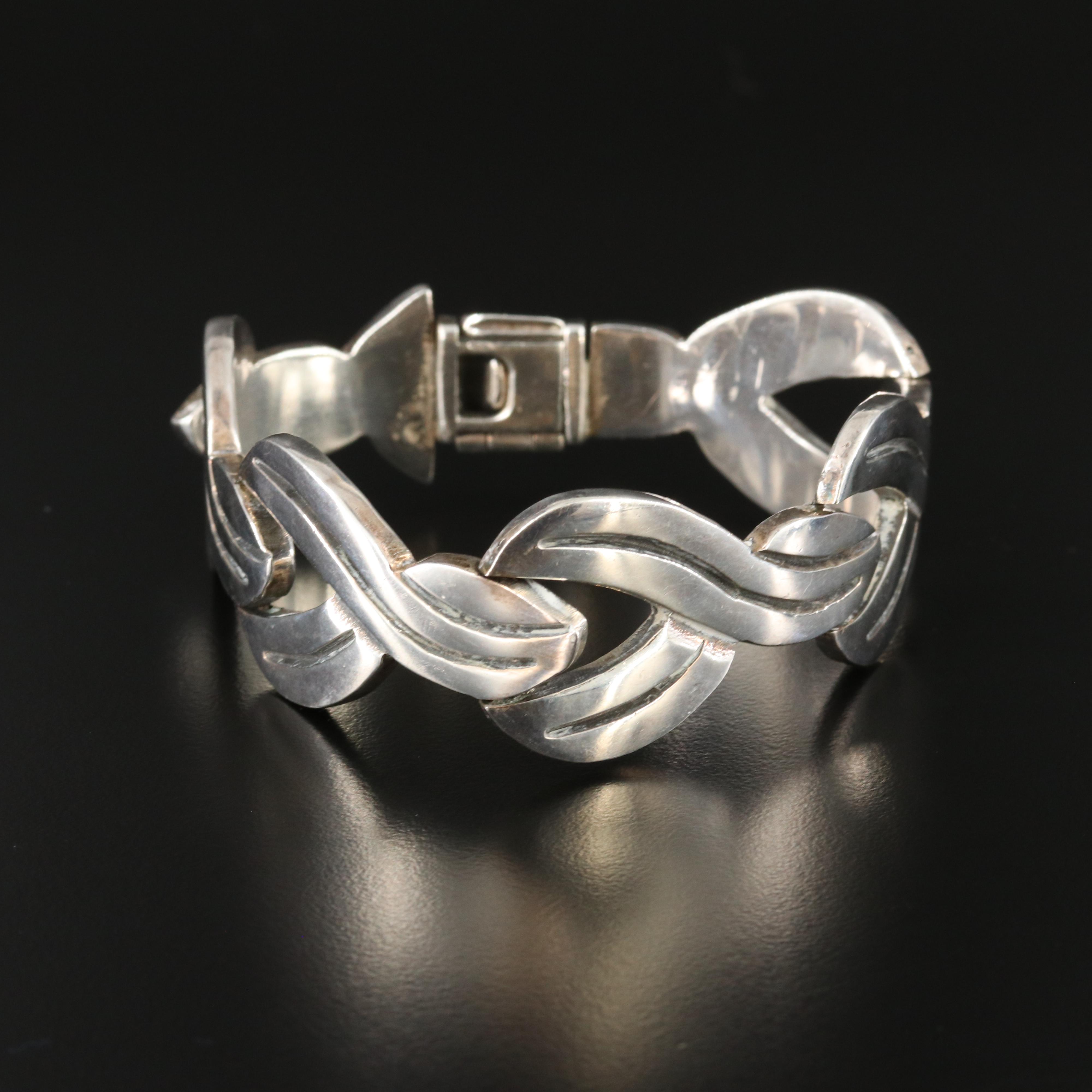 Taxco Sterling Link Bracelet