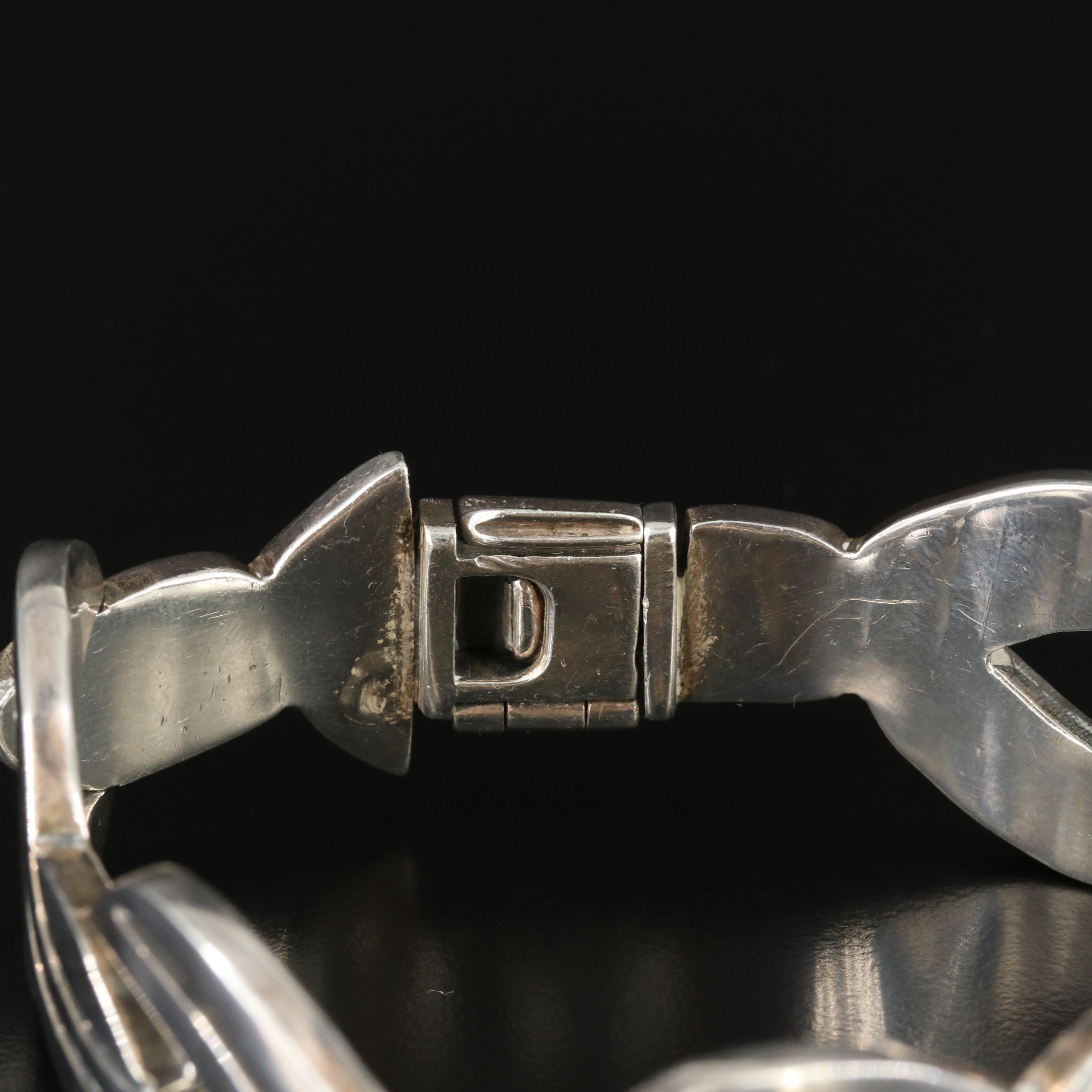 Taxco Sterling Link Bracelet