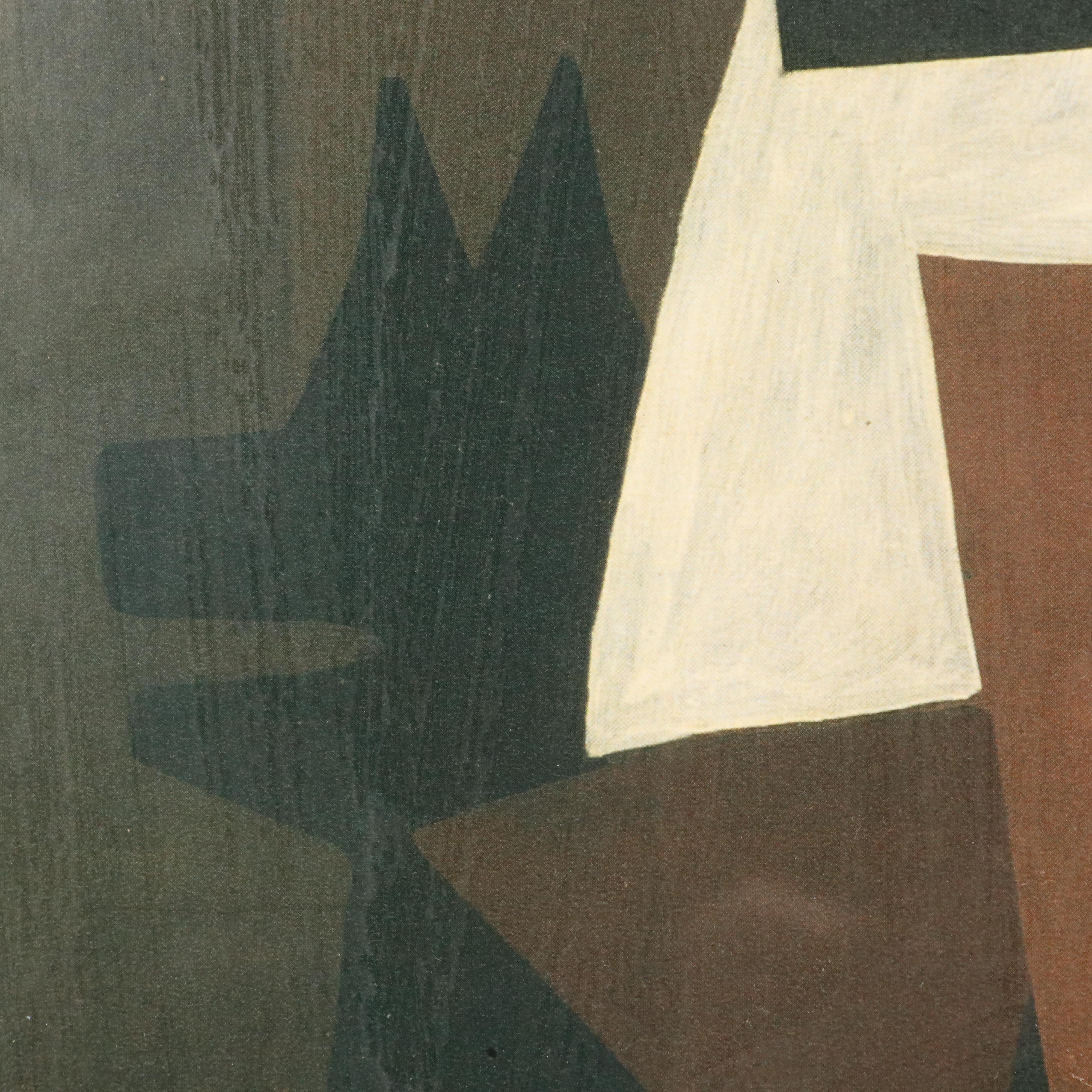 Offset Lithograph After Pablo Picasso "Three Musicians," 1997