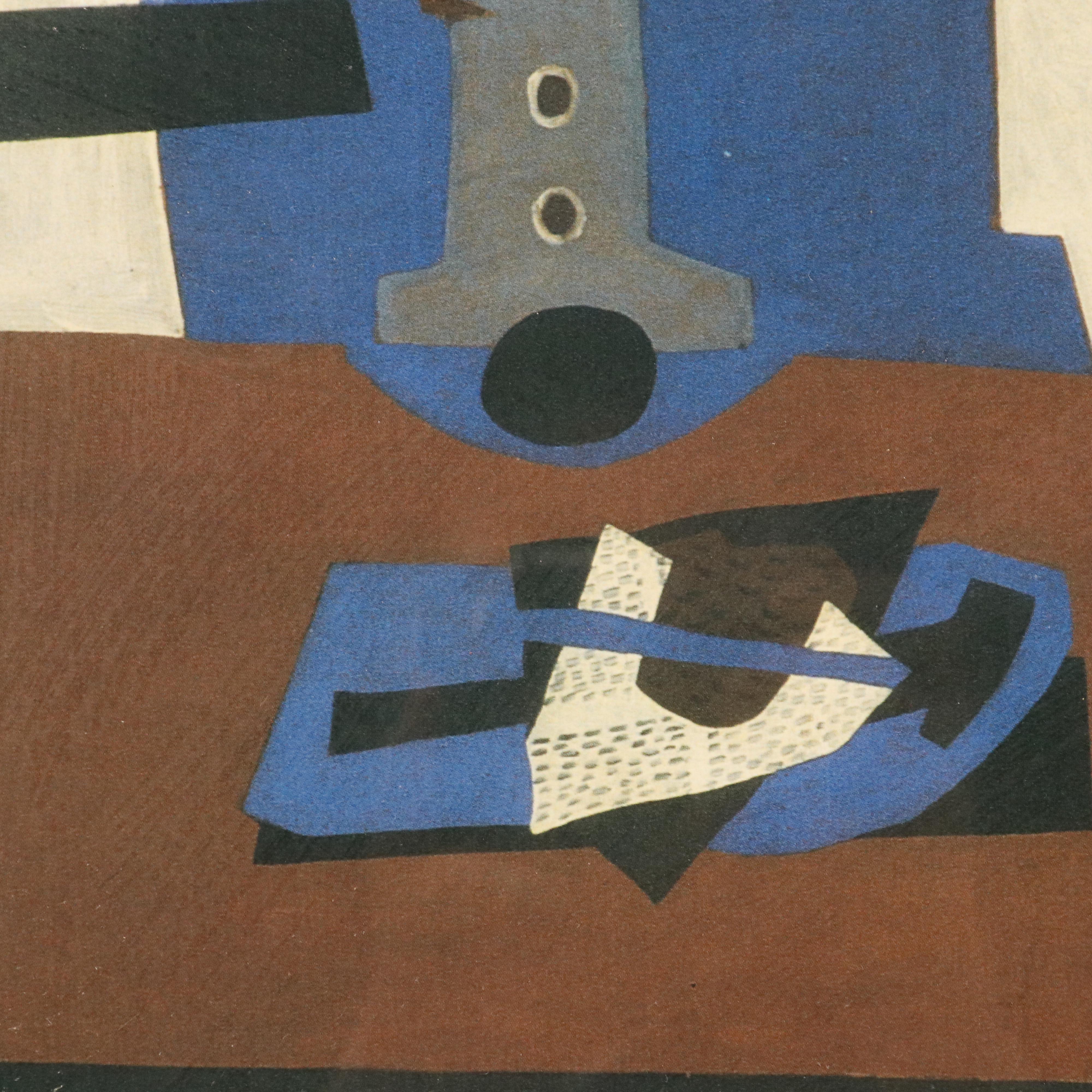 Offset Lithograph After Pablo Picasso "Three Musicians," 1997