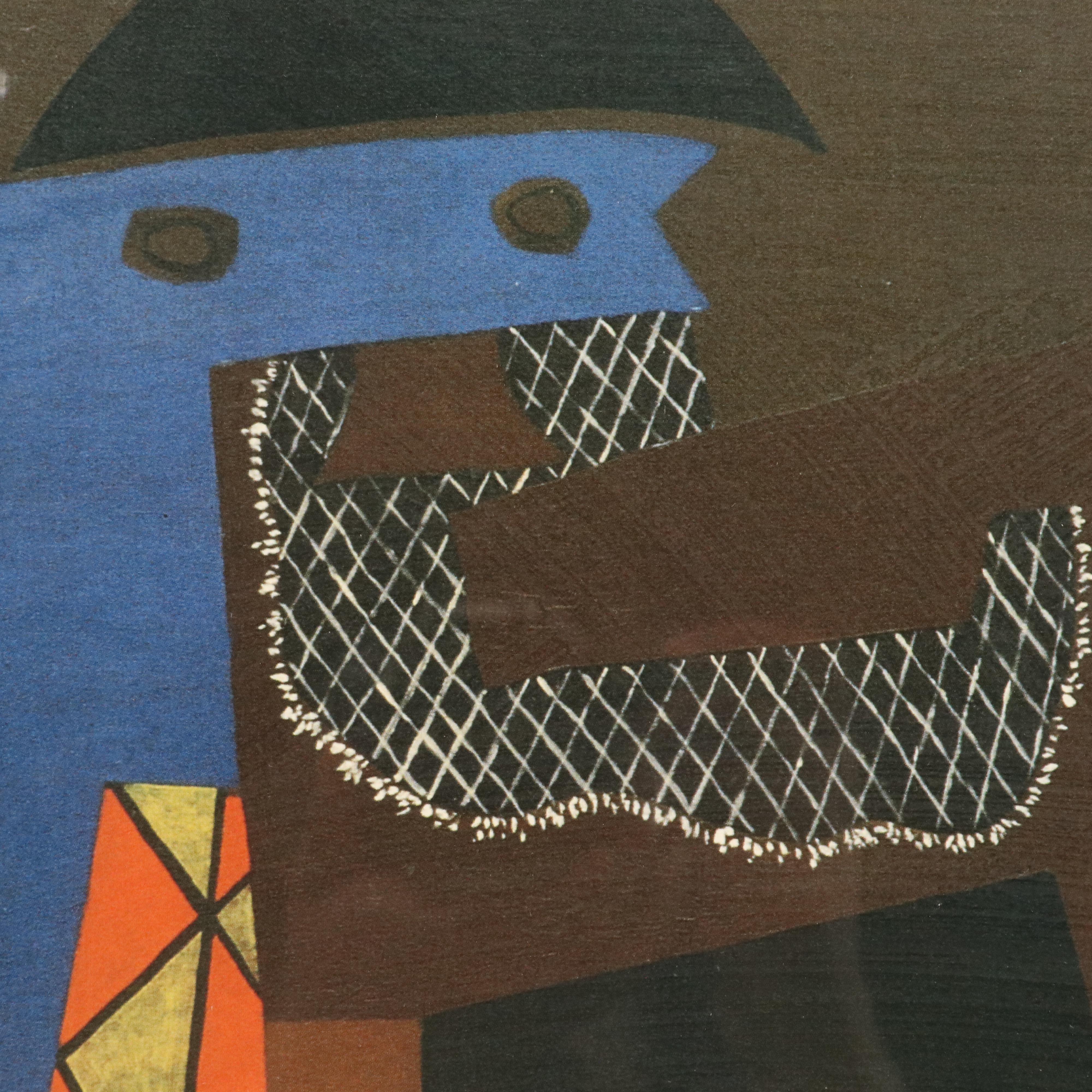 Offset Lithograph After Pablo Picasso "Three Musicians," 1997