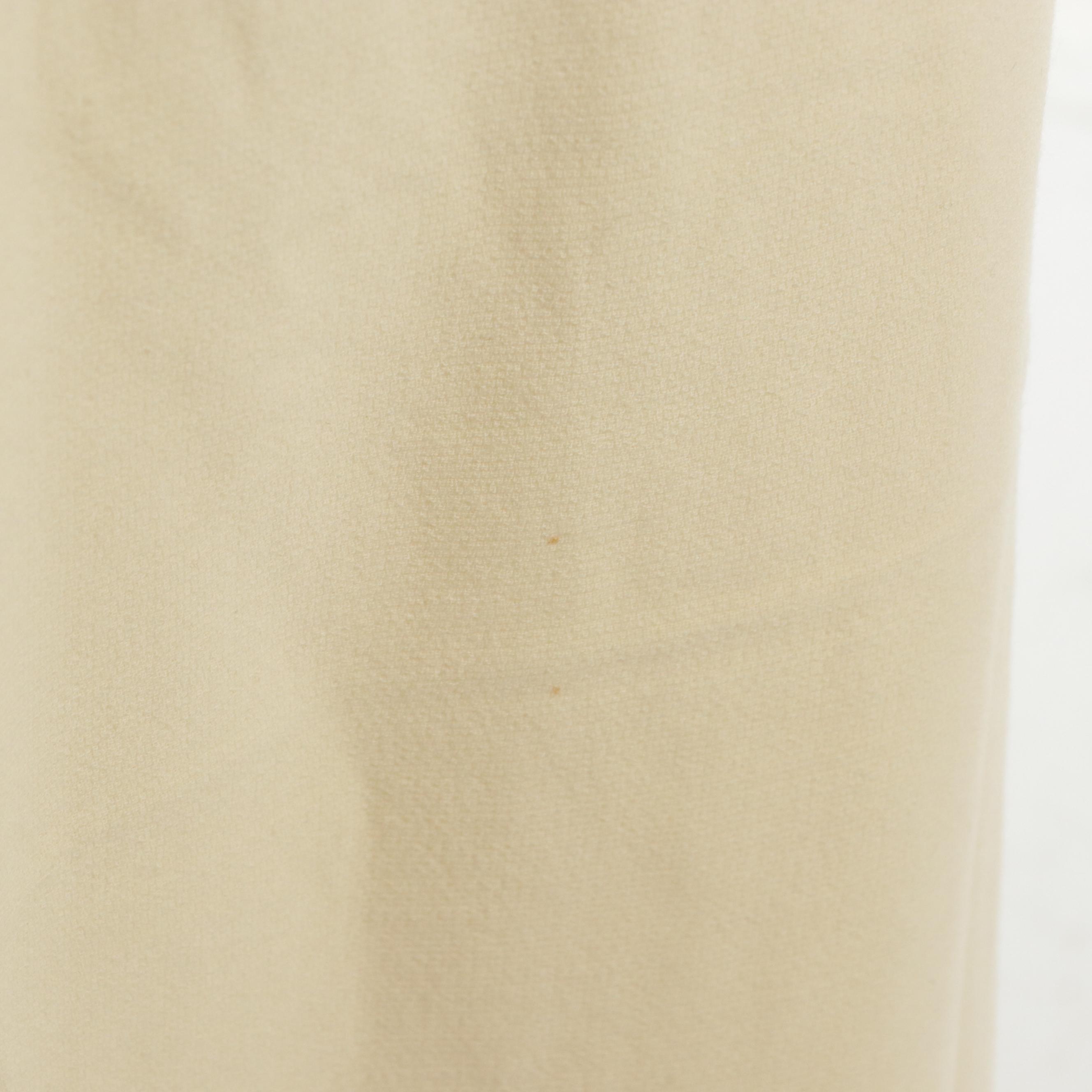 Chanel Boutique Double-Breasted Wide Leg Pantsuit in Wool Faille, 1980s