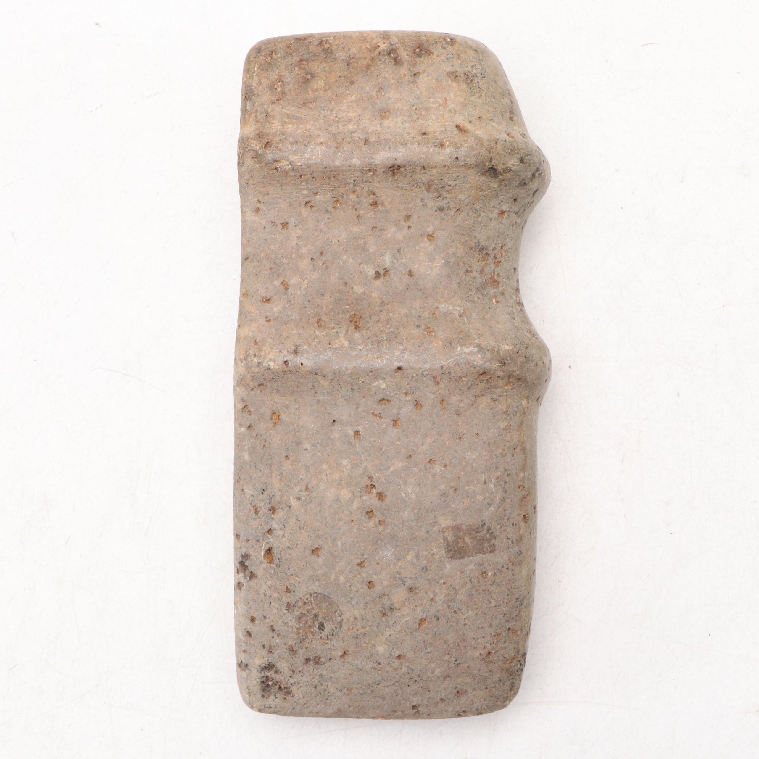 Indigenous Three-Quarter Grooved Axe Head