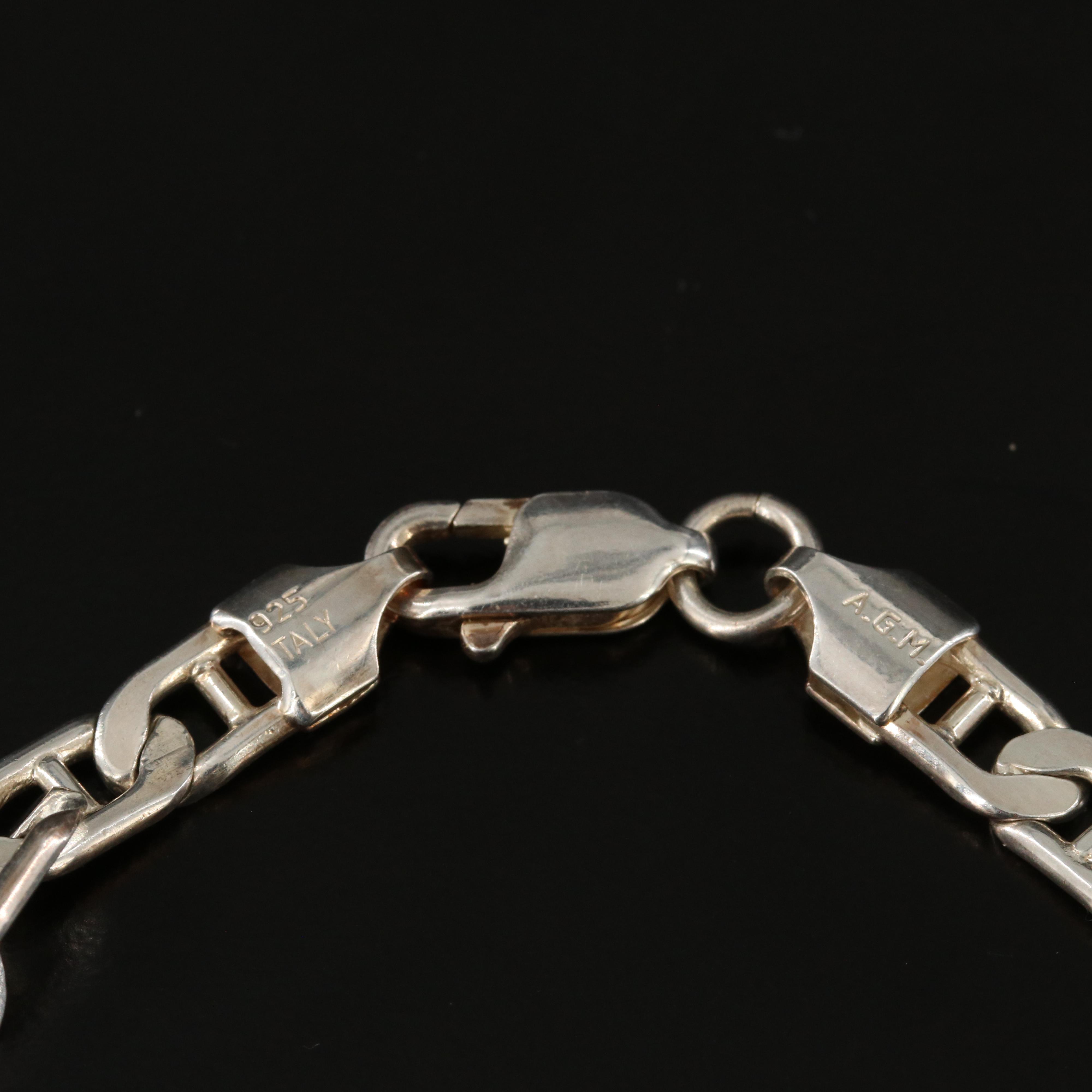 Sterling Medical Alert Bracelet