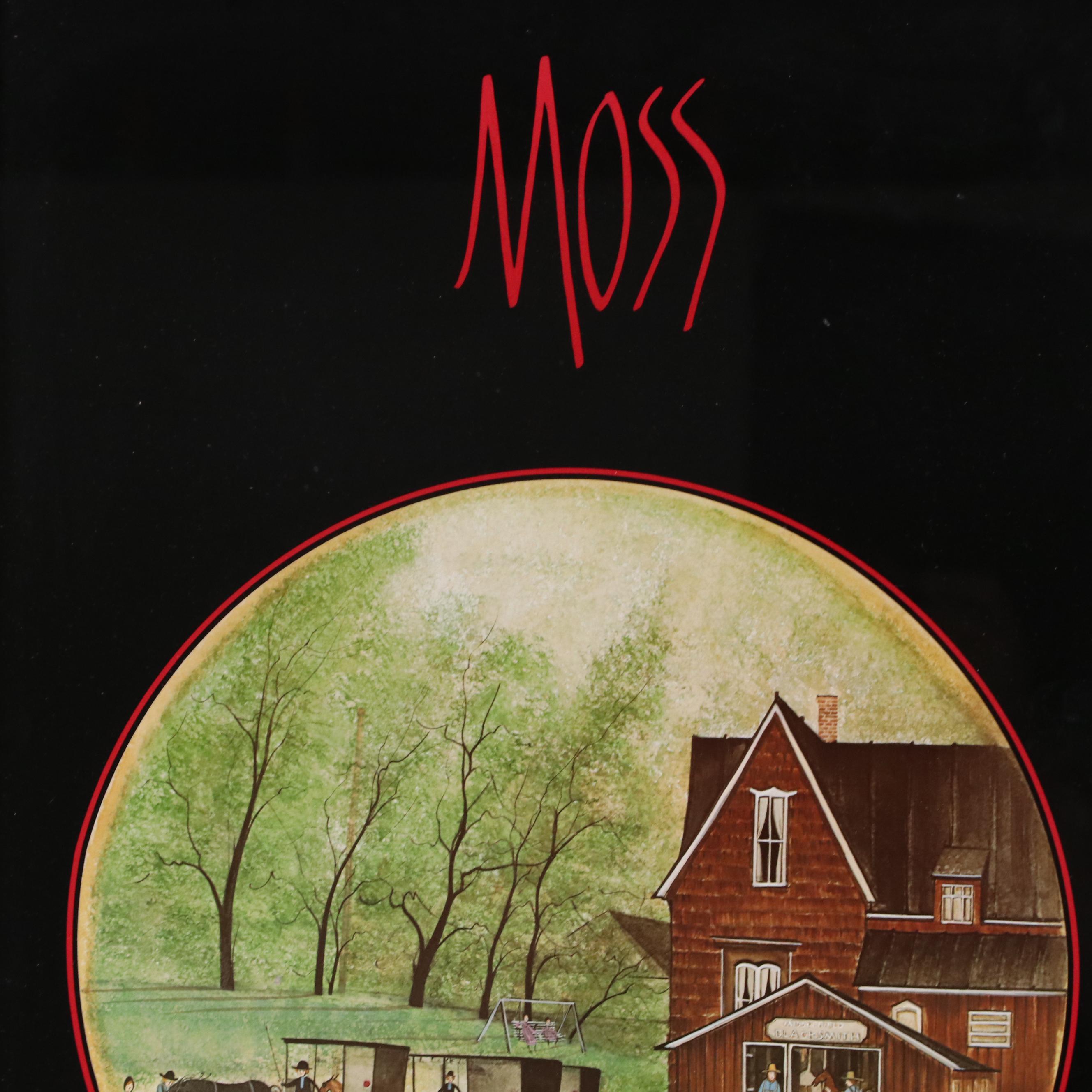 Offset Lithograph Posters After Patricia Buckley Moss "Ohio" and "Indiana"
