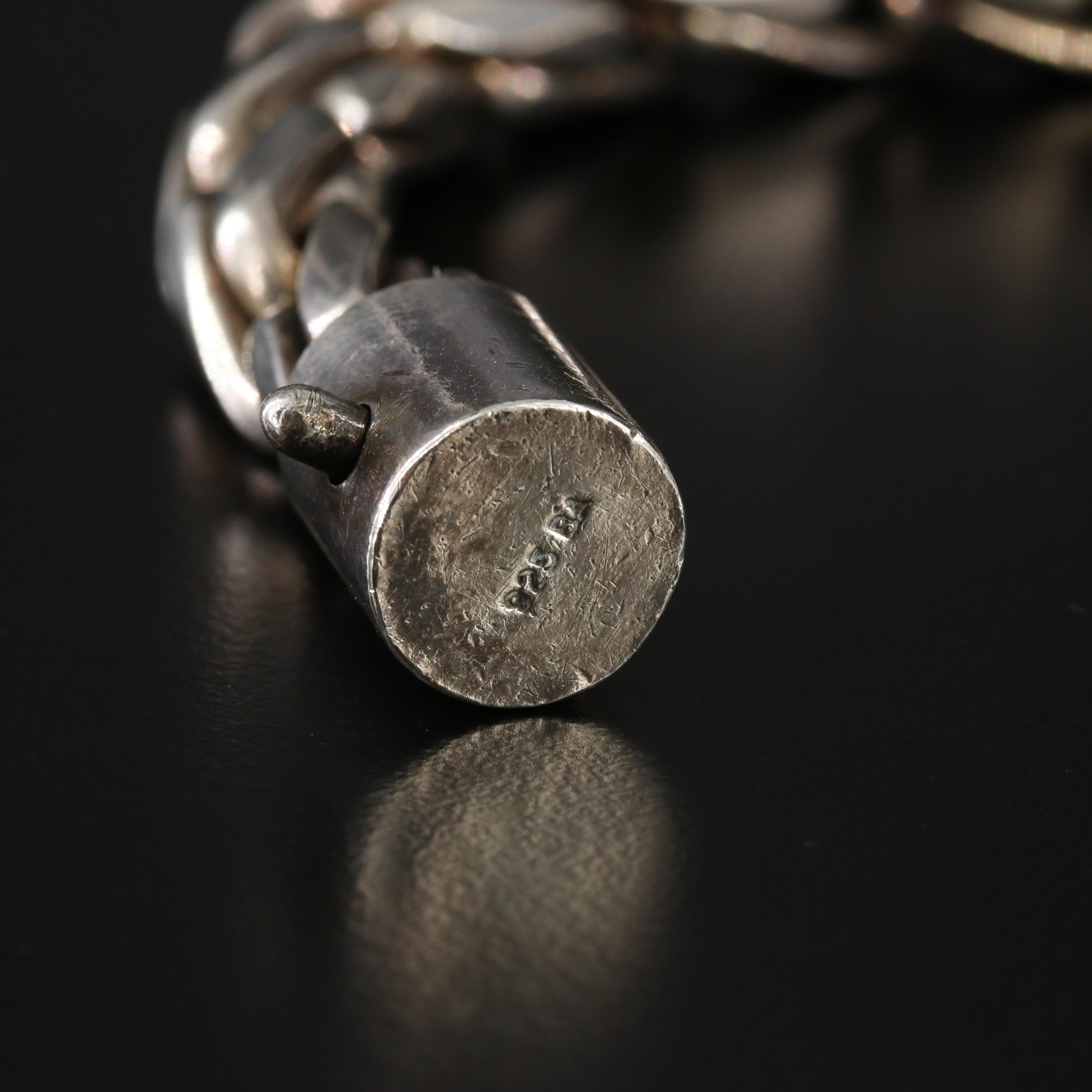 Sterling Wheat Chain Bracelet