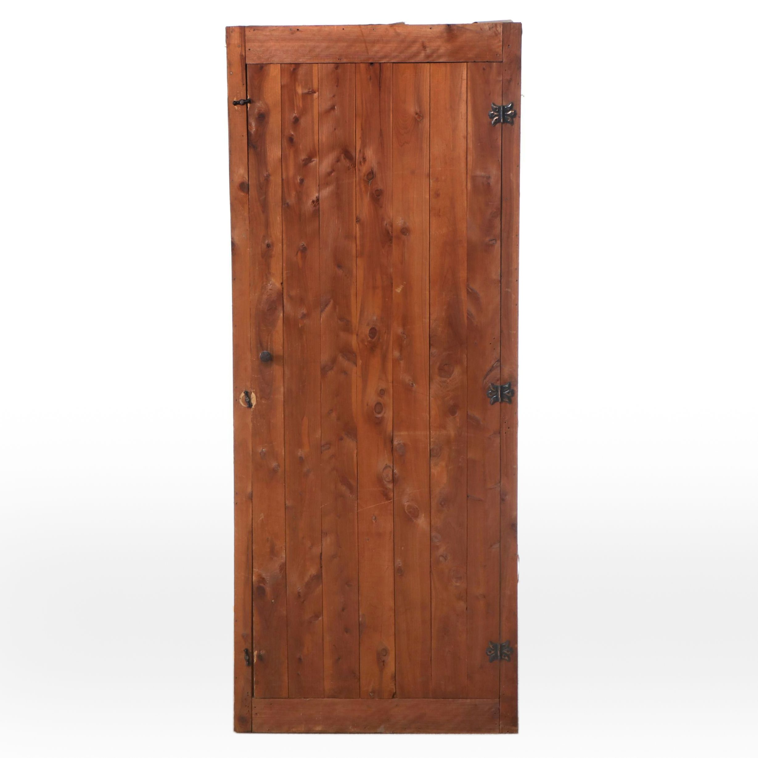 Cedar Planked Built-In Wardrobe